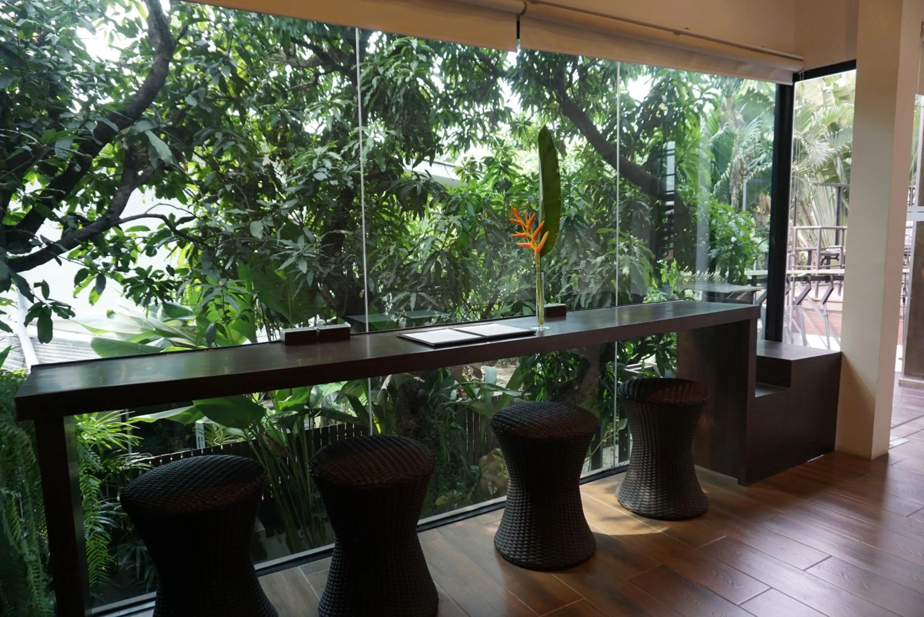 Living room in Third Rock Hostel