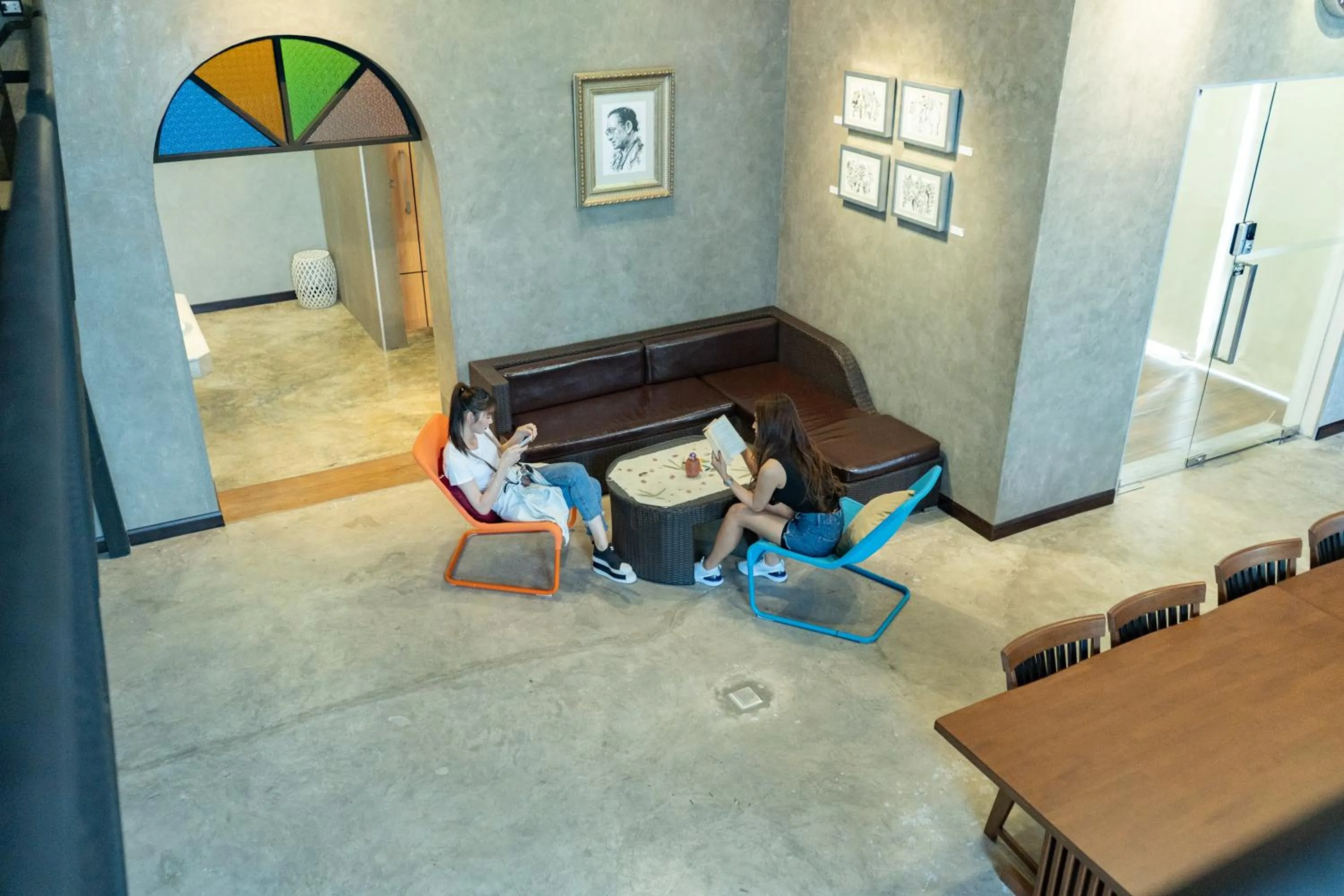 Lobby or reception in Third Rock Hostel