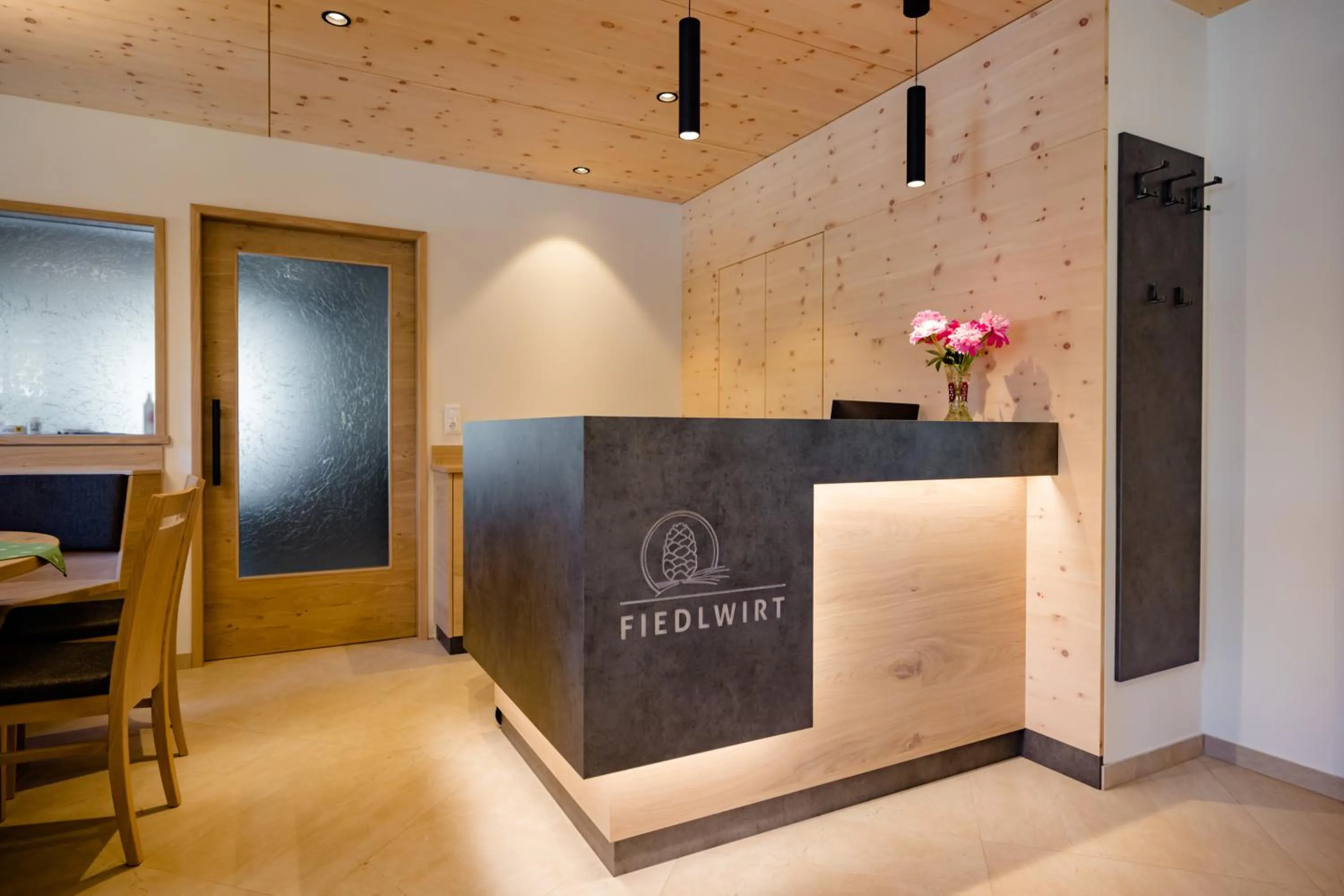 Lobby or reception in Gästehaus Fiedlwirt