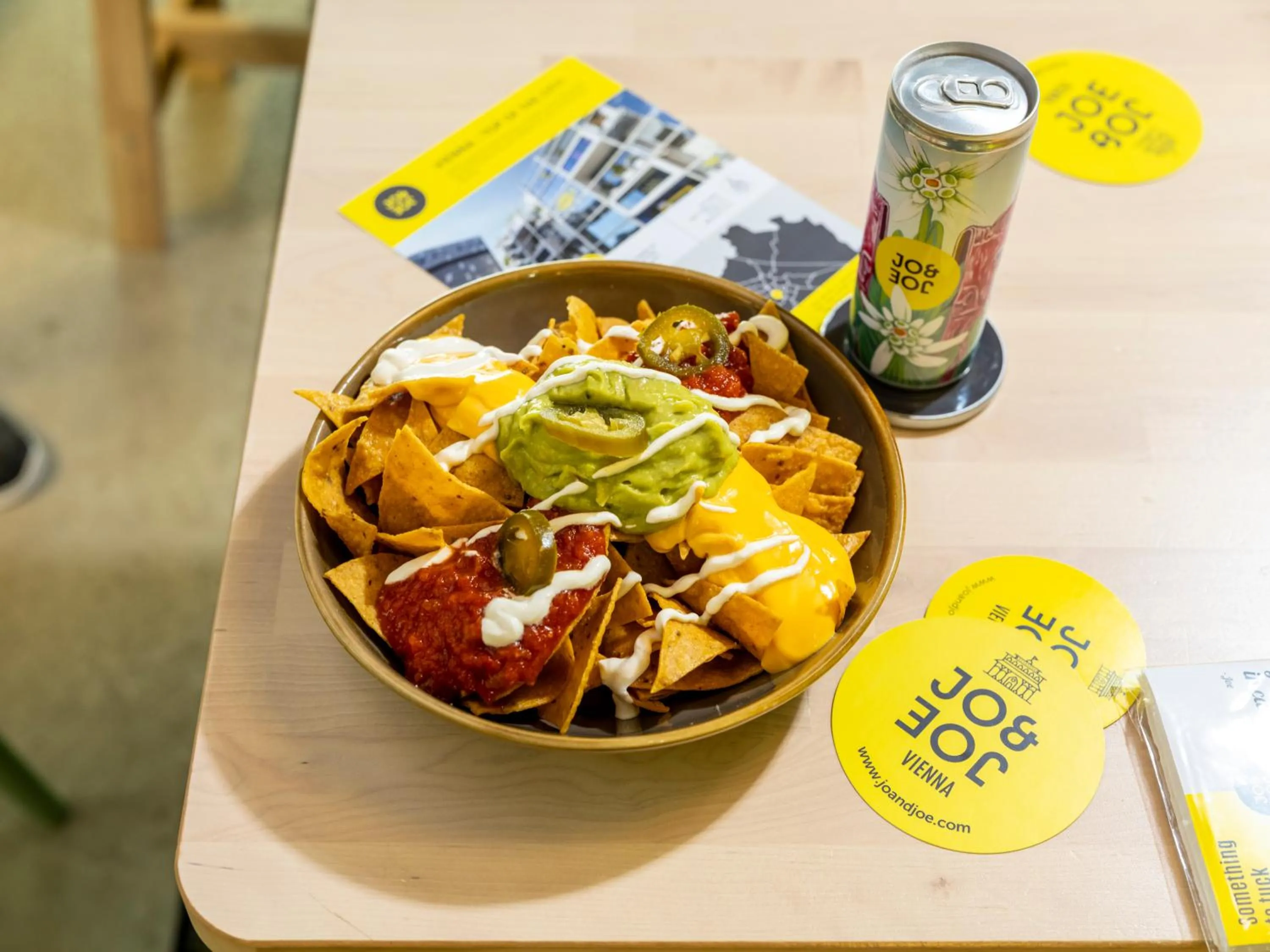 Food and drinks in JO&JOE Vienna