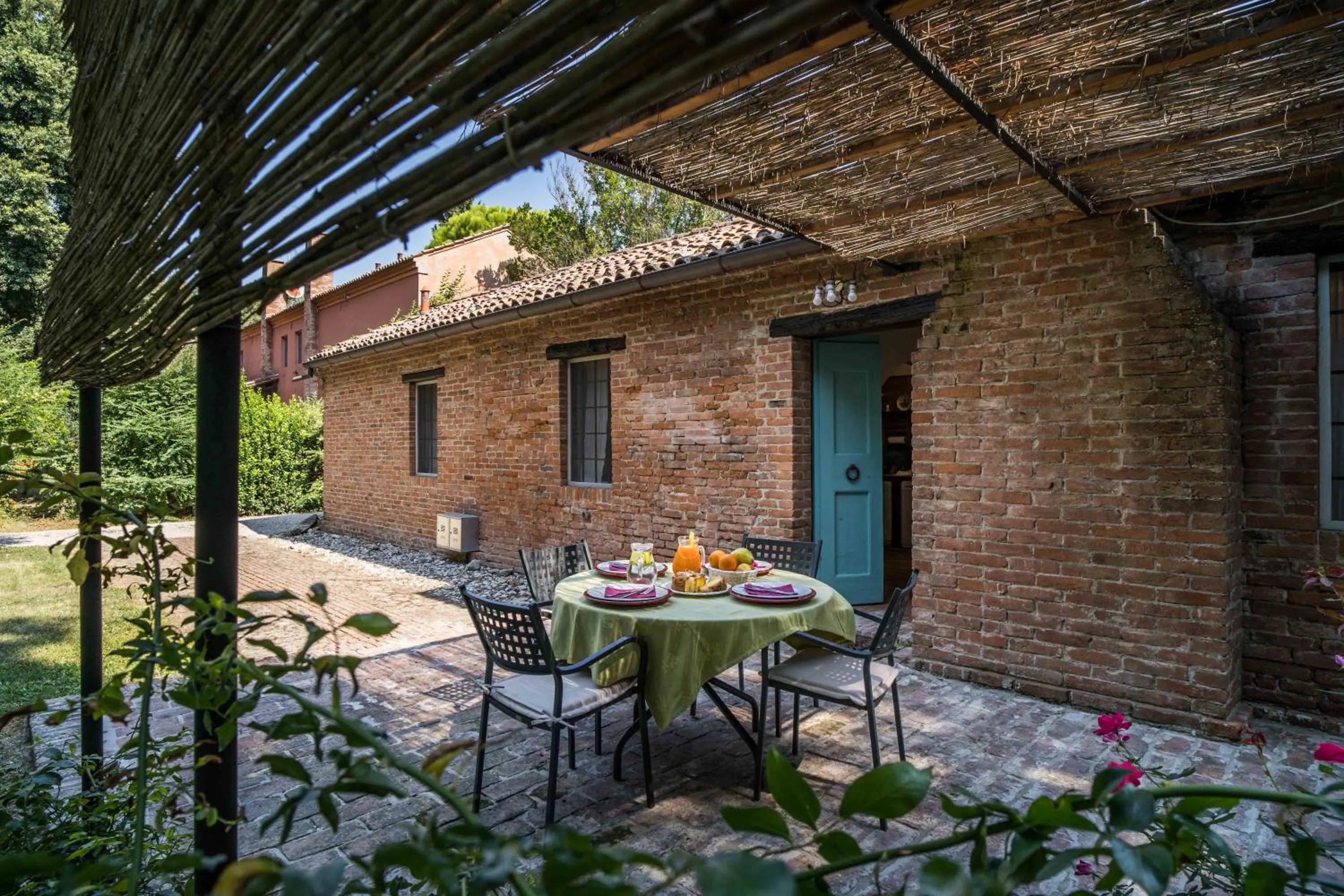 Patio in Agriturismo Tenuta Castel Venezze