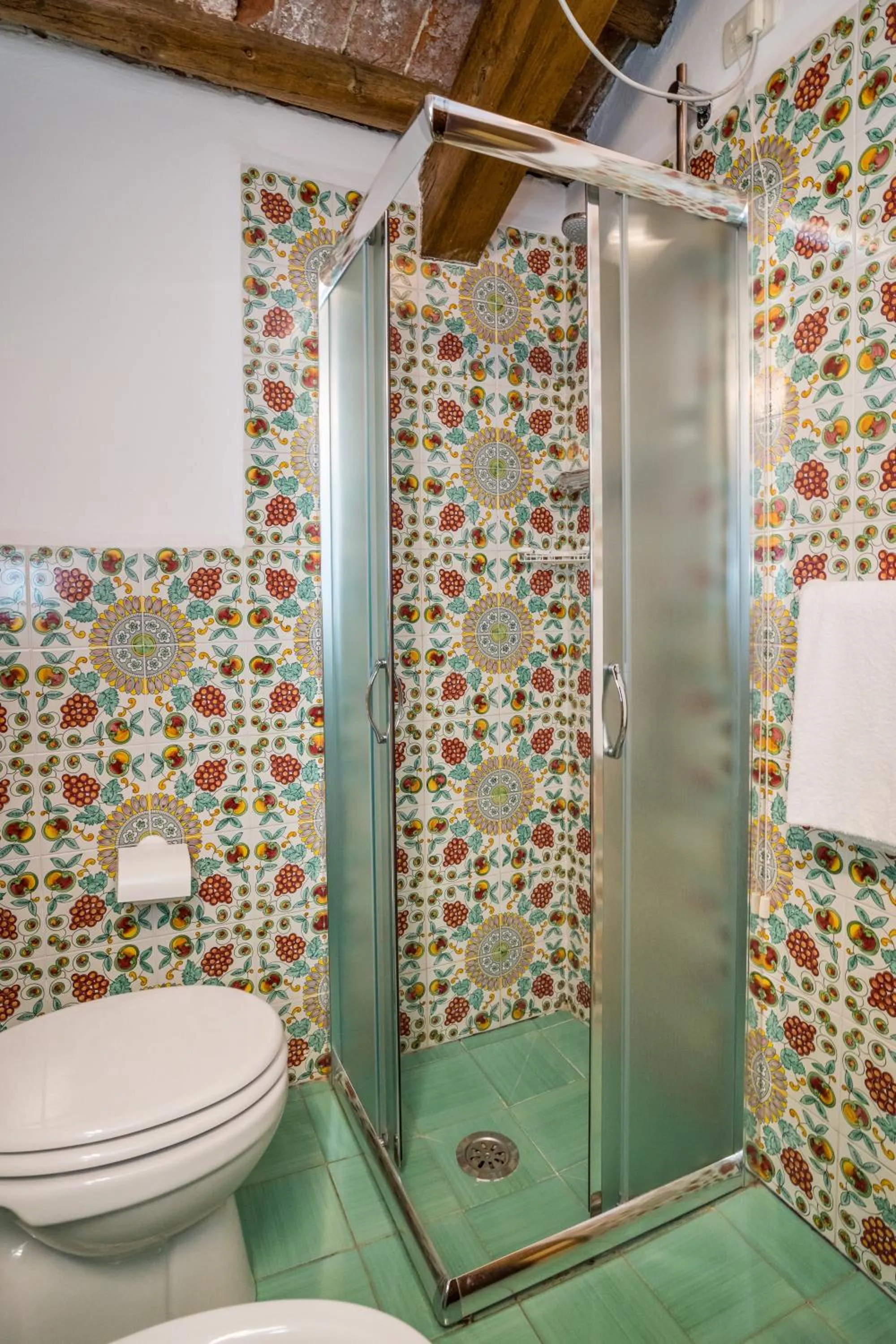 Shower in Agriturismo Tenuta Castel Venezze
