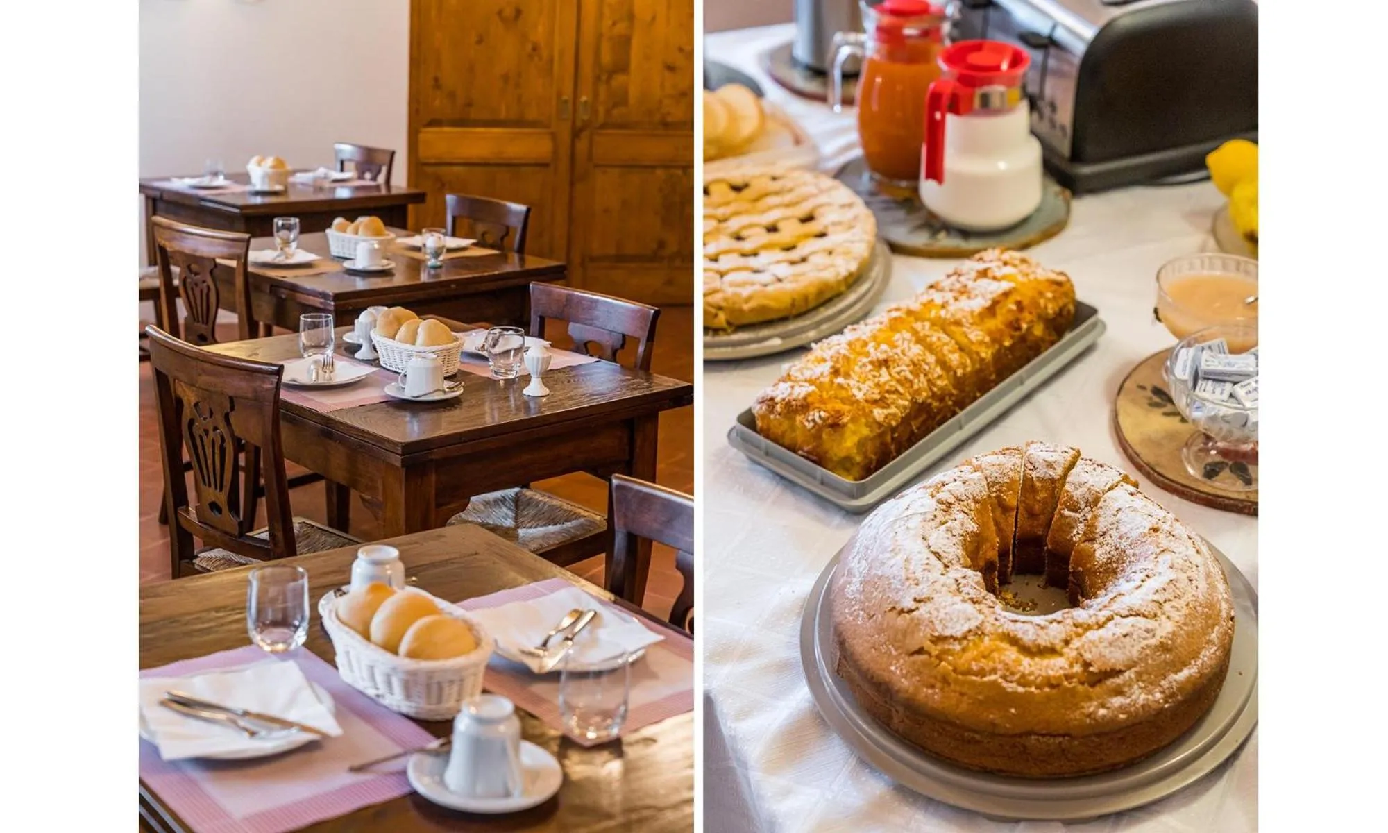 Continental breakfast in Agriturismo Tenuta Castel Venezze
