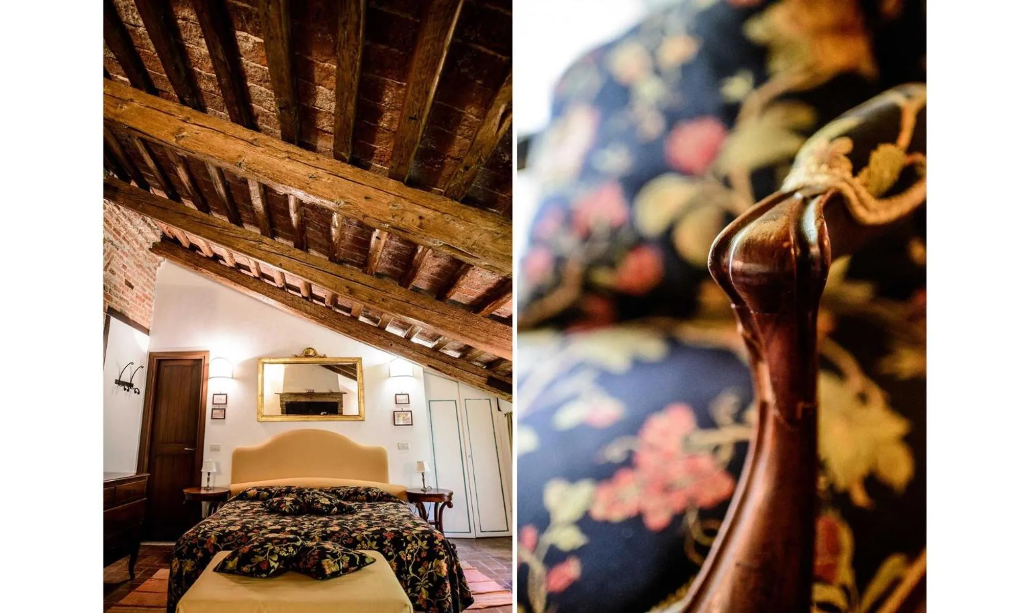 Decorative detail, Bed in Agriturismo Tenuta Castel Venezze