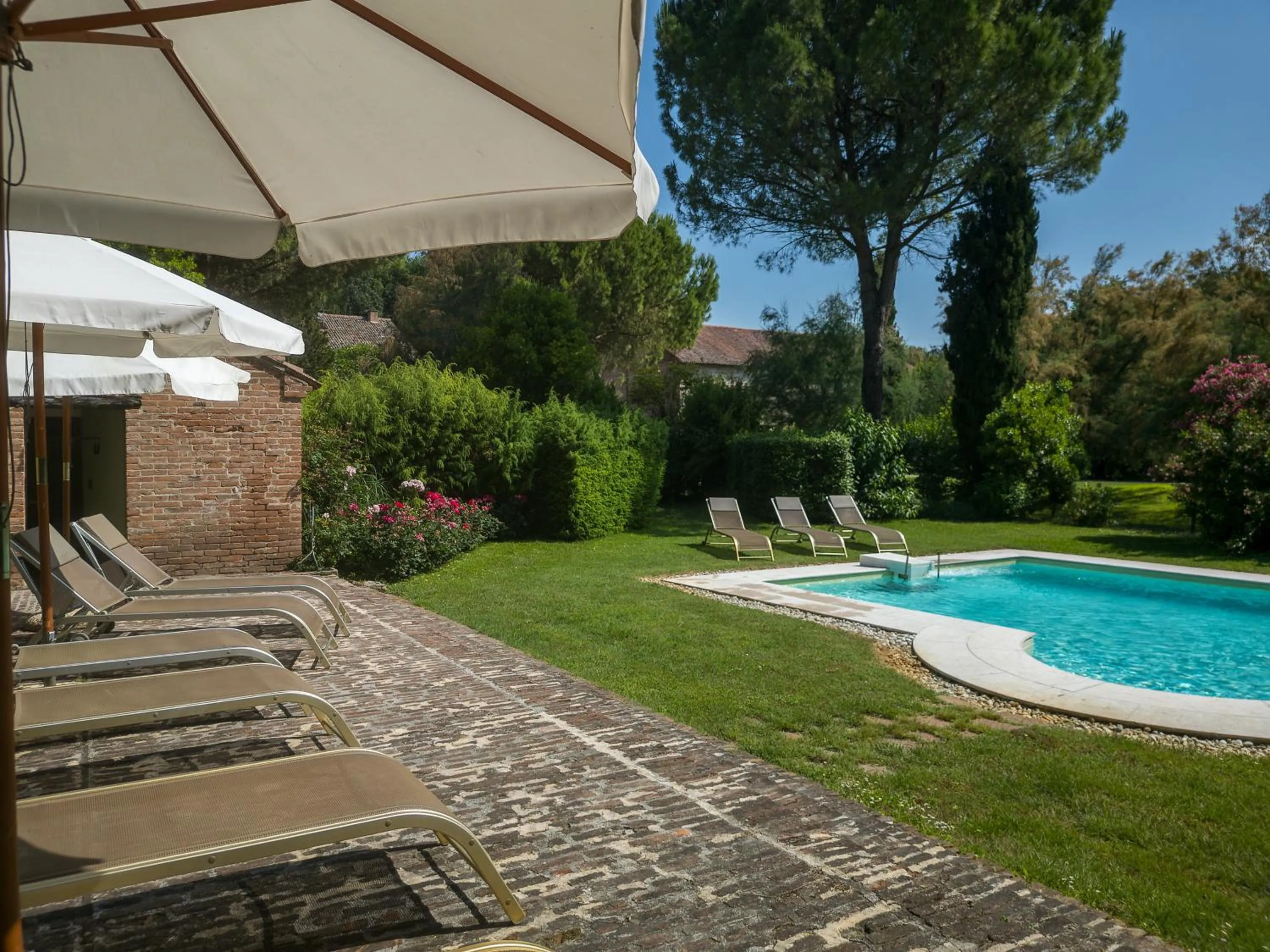 Garden view in Agriturismo Tenuta Castel Venezze