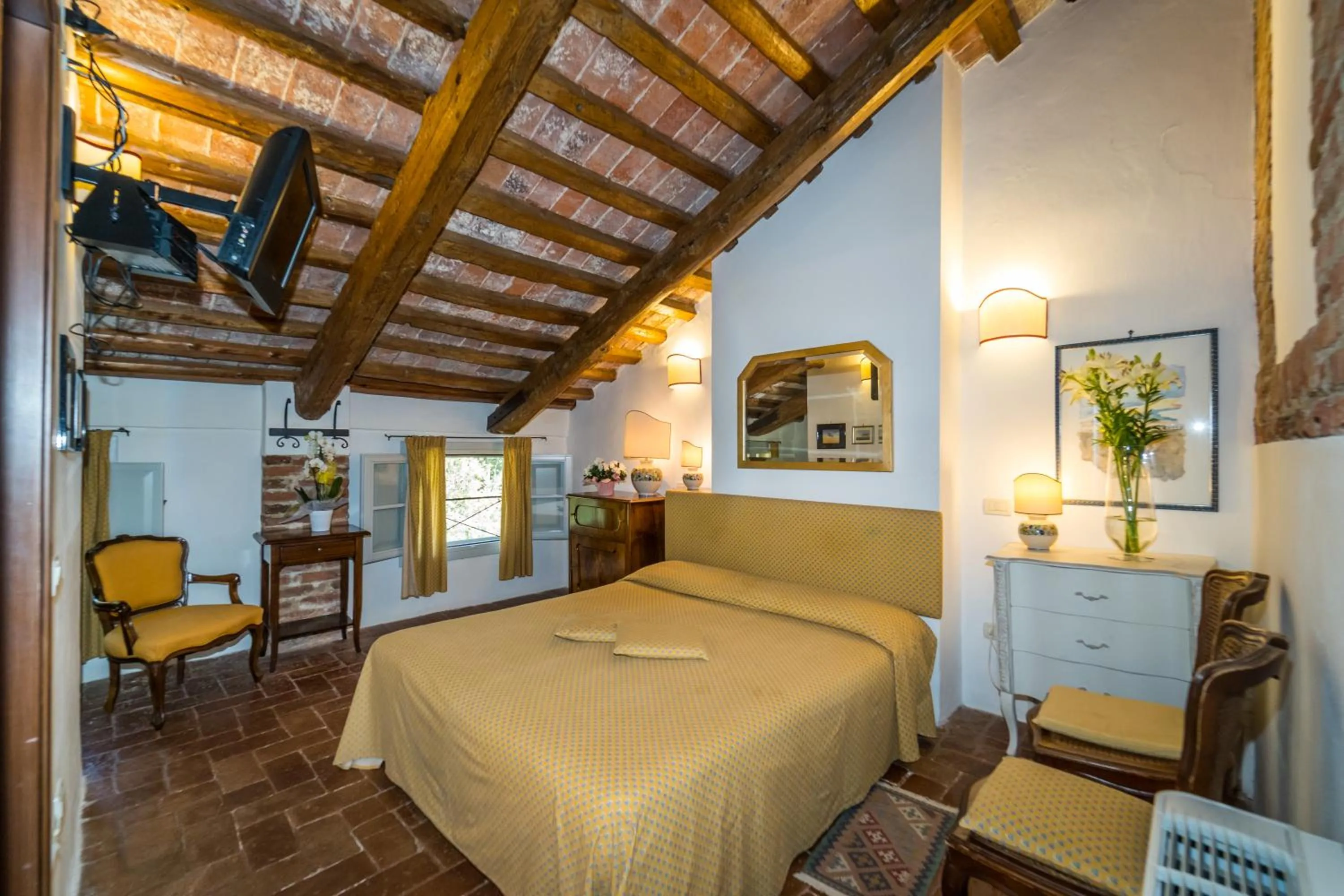 Bedroom, Bed in Agriturismo Tenuta Castel Venezze