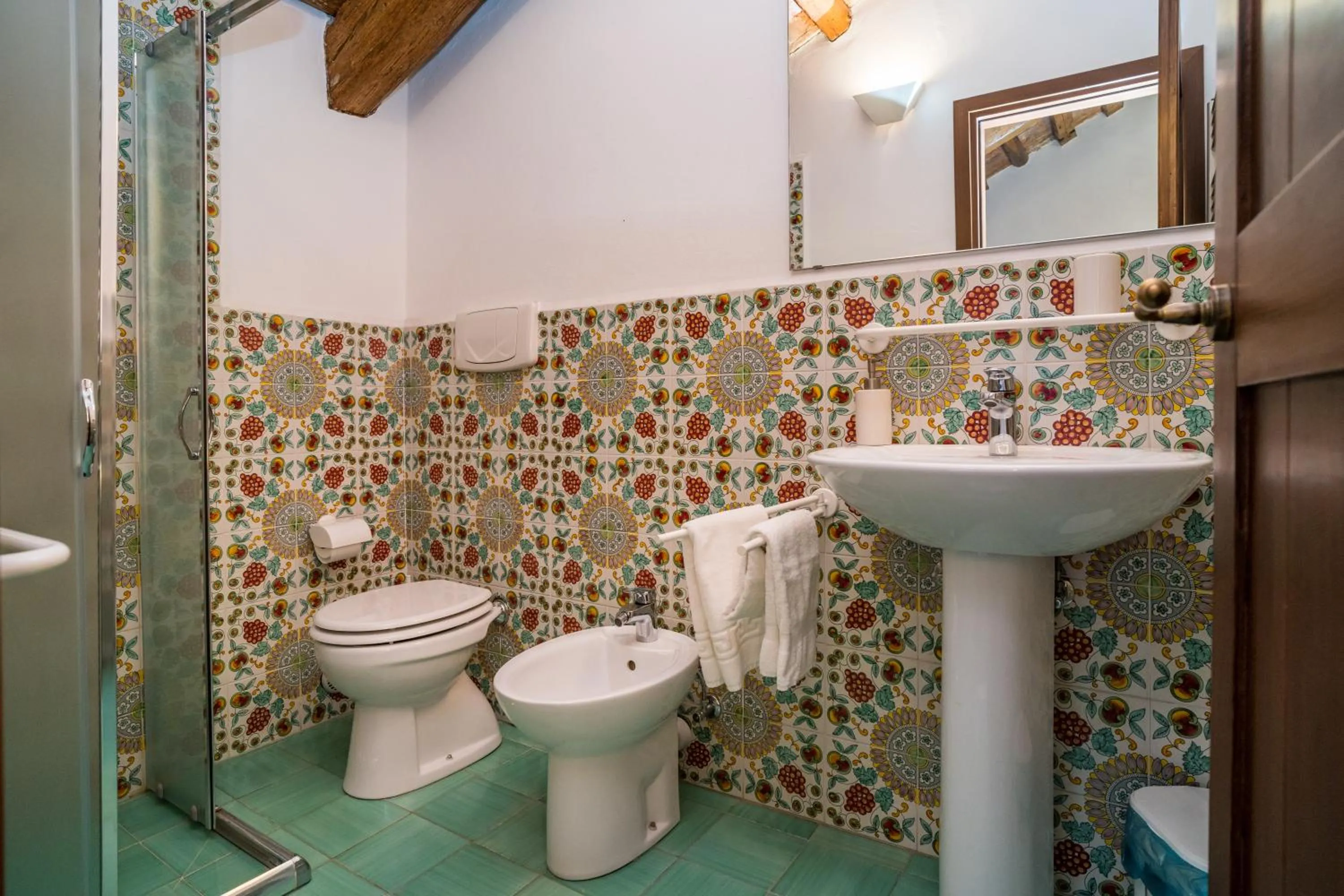 Toilet in Agriturismo Tenuta Castel Venezze