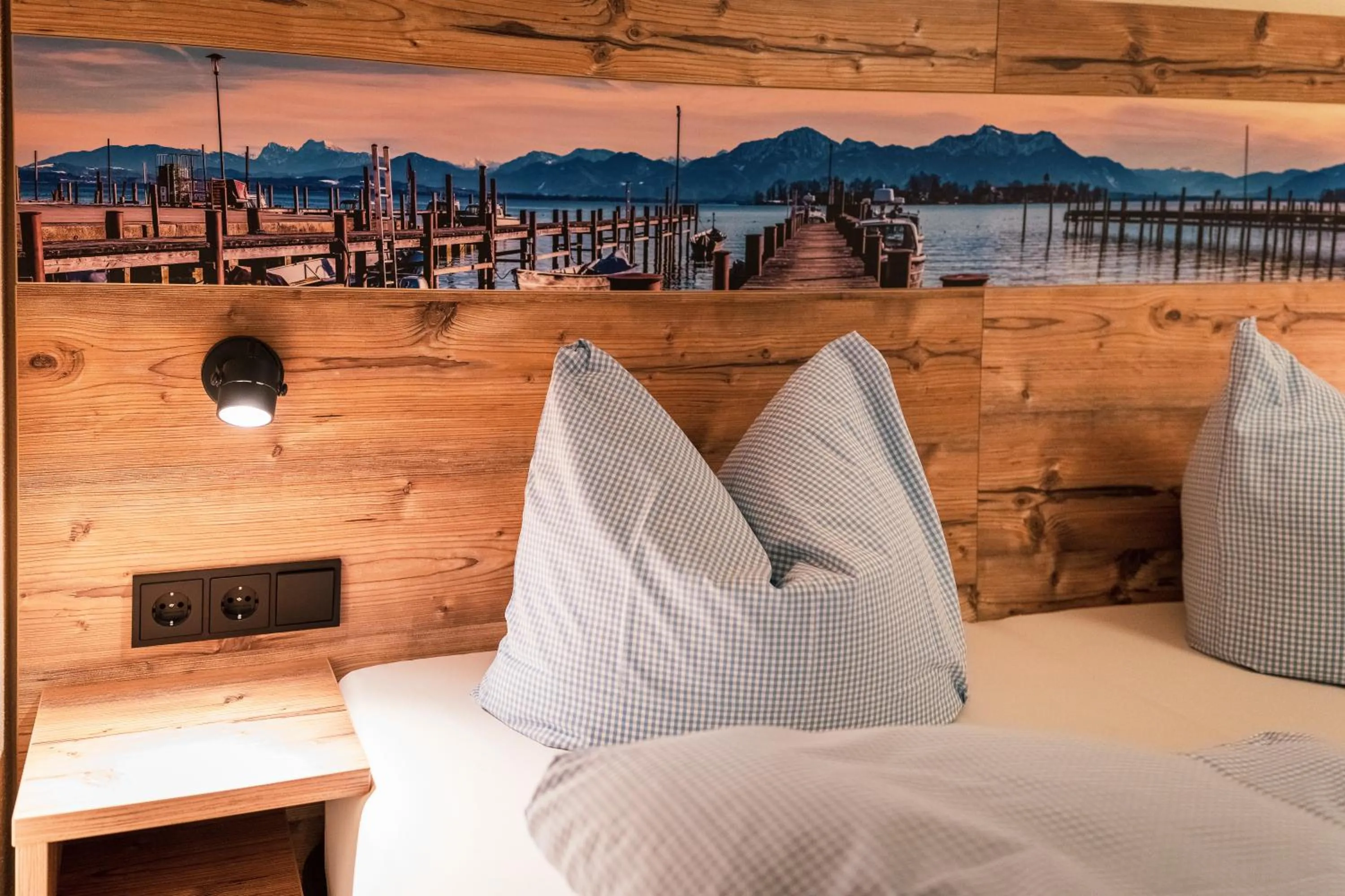 Bed in Hotel Garni Landhaus Traunbachhäusl