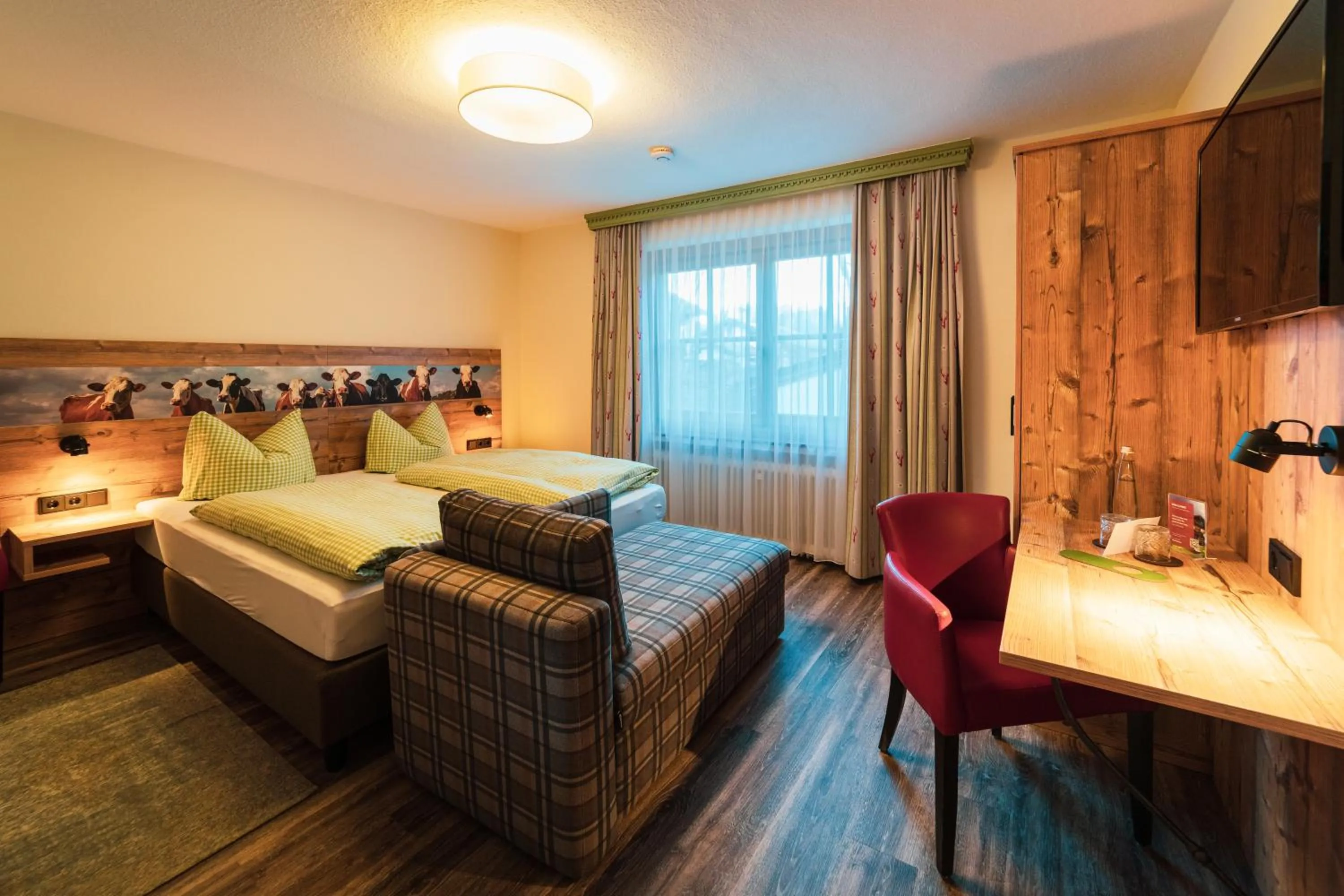 Bed in Hotel Garni Landhaus Traunbachhäusl