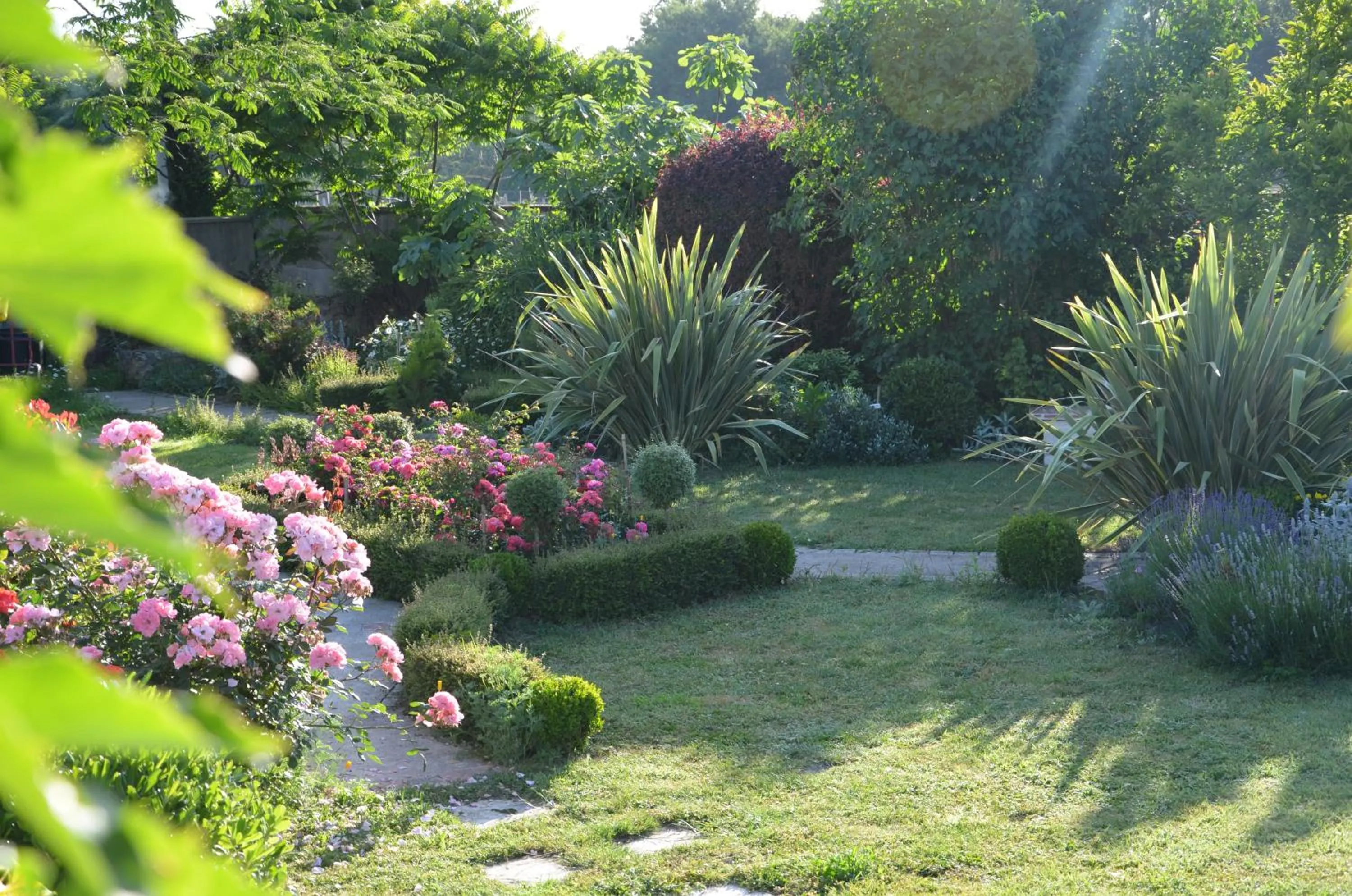 Garden in Jardin de Marceau