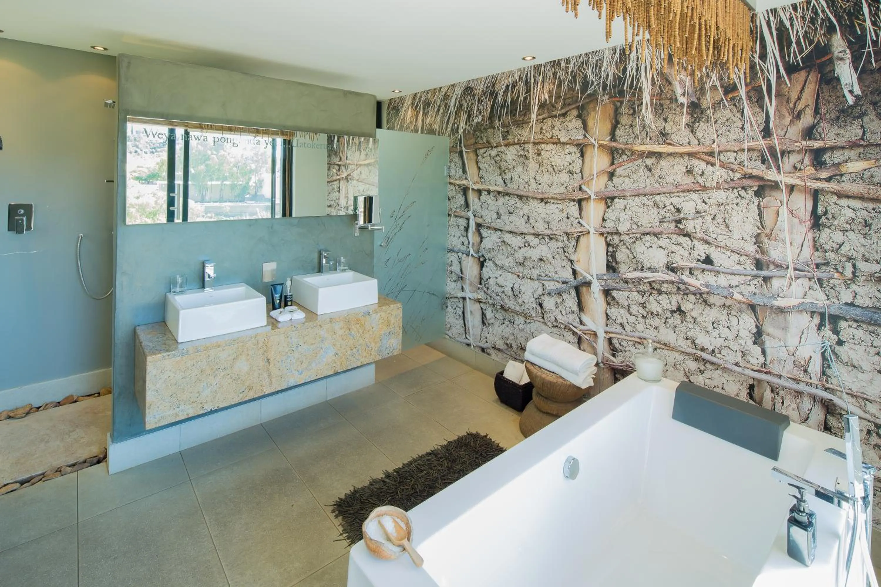 Bathroom in The Olive Exclusive All-Suite Hotel