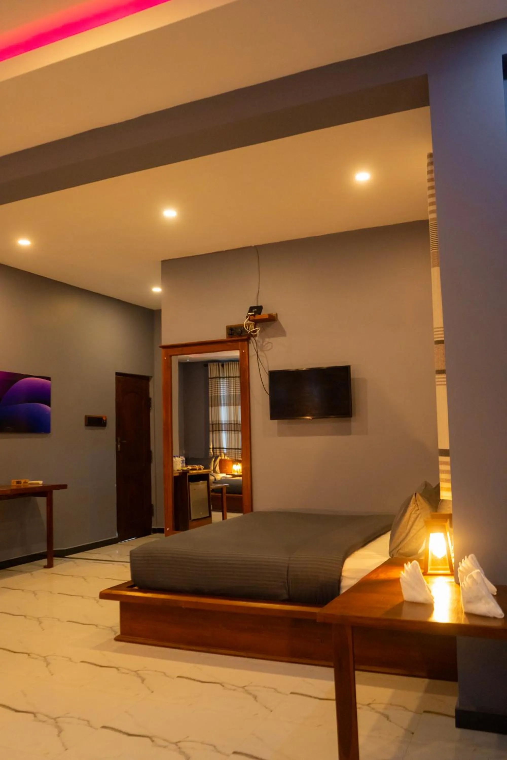 Bed in Supreme Dambulla