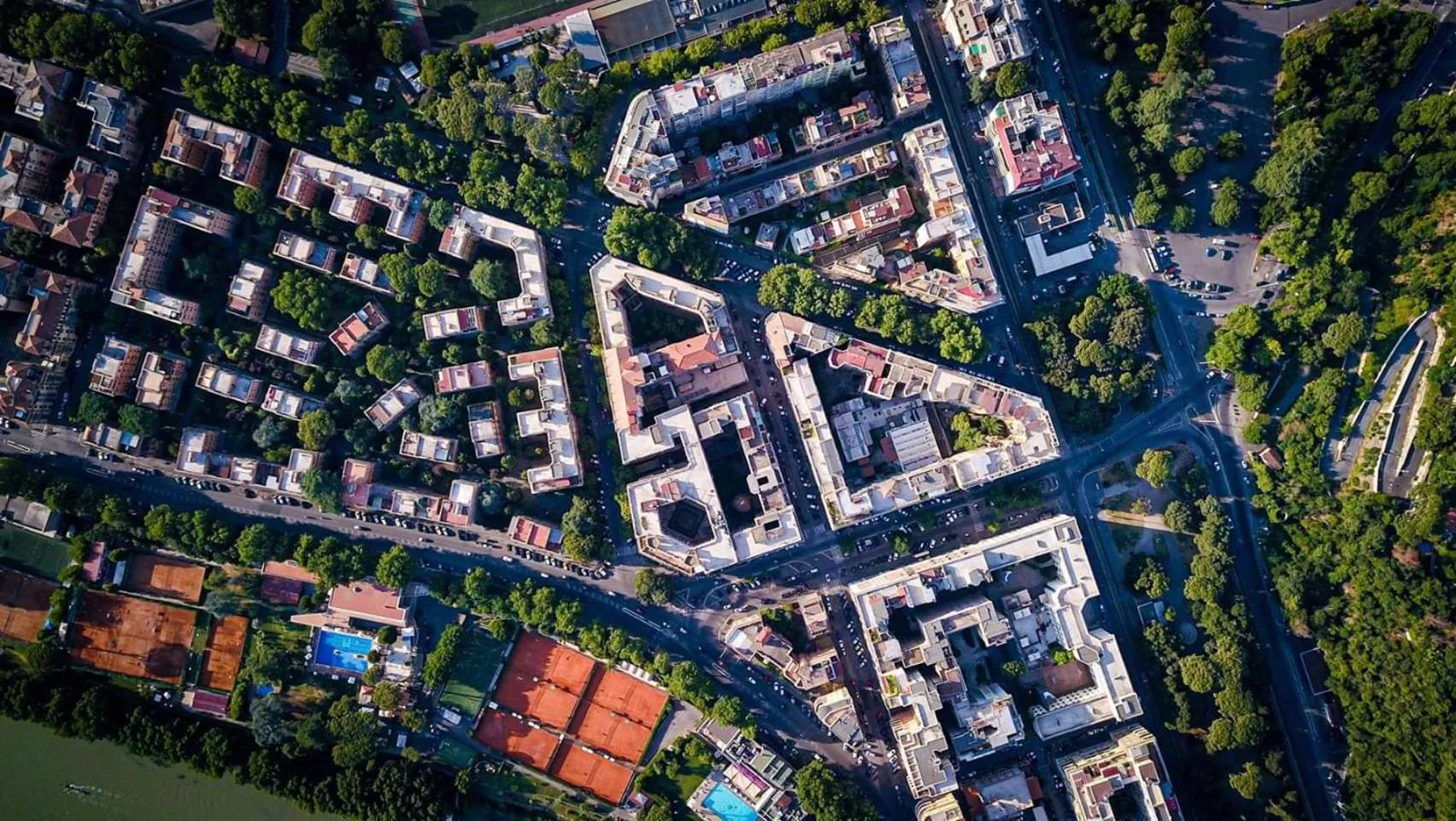 Neighbourhood in Bed & Breakfast A Casa di Lia a Roma