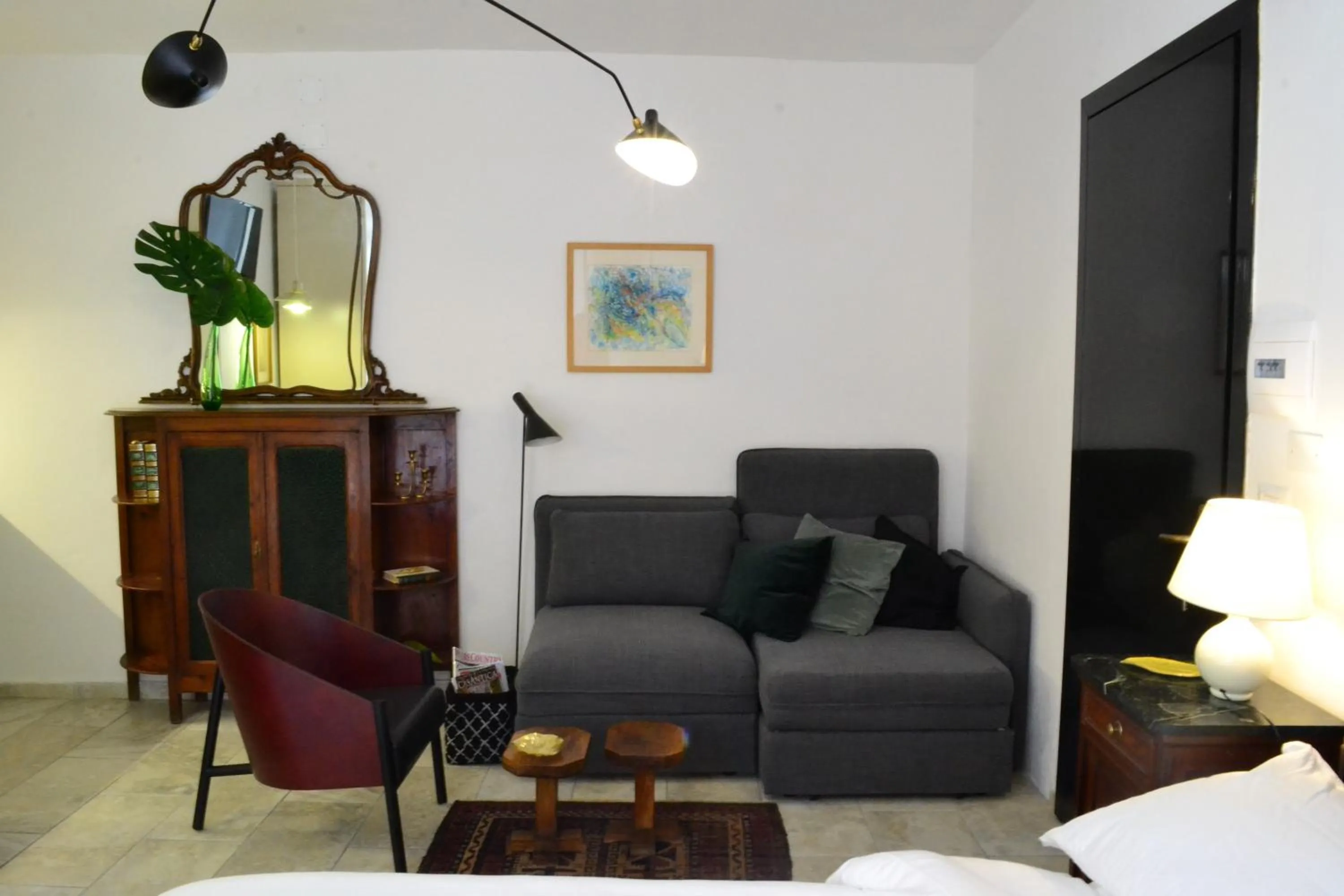 Decorative detail in Casa Messi