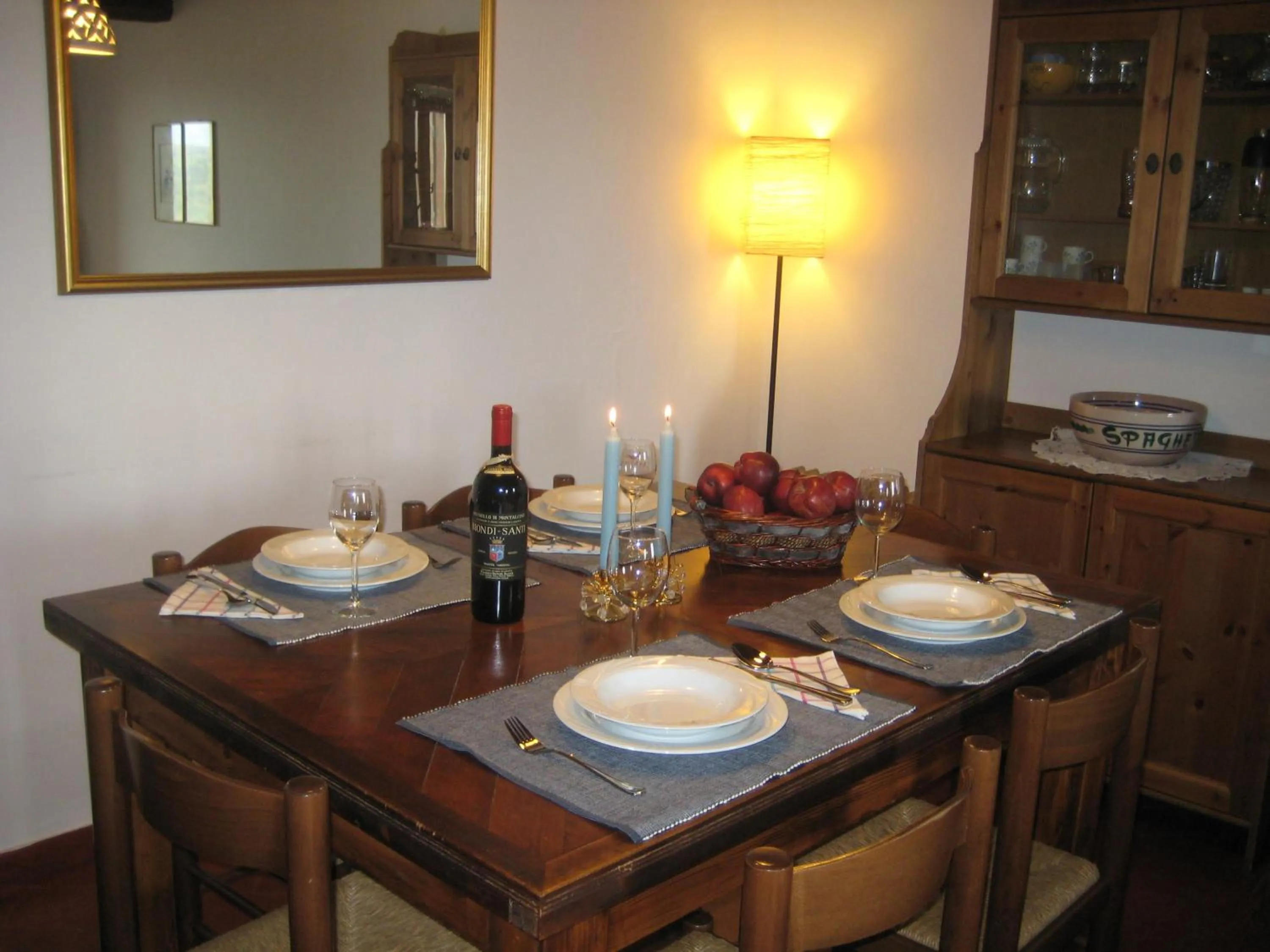 Dining area in Casa Messi