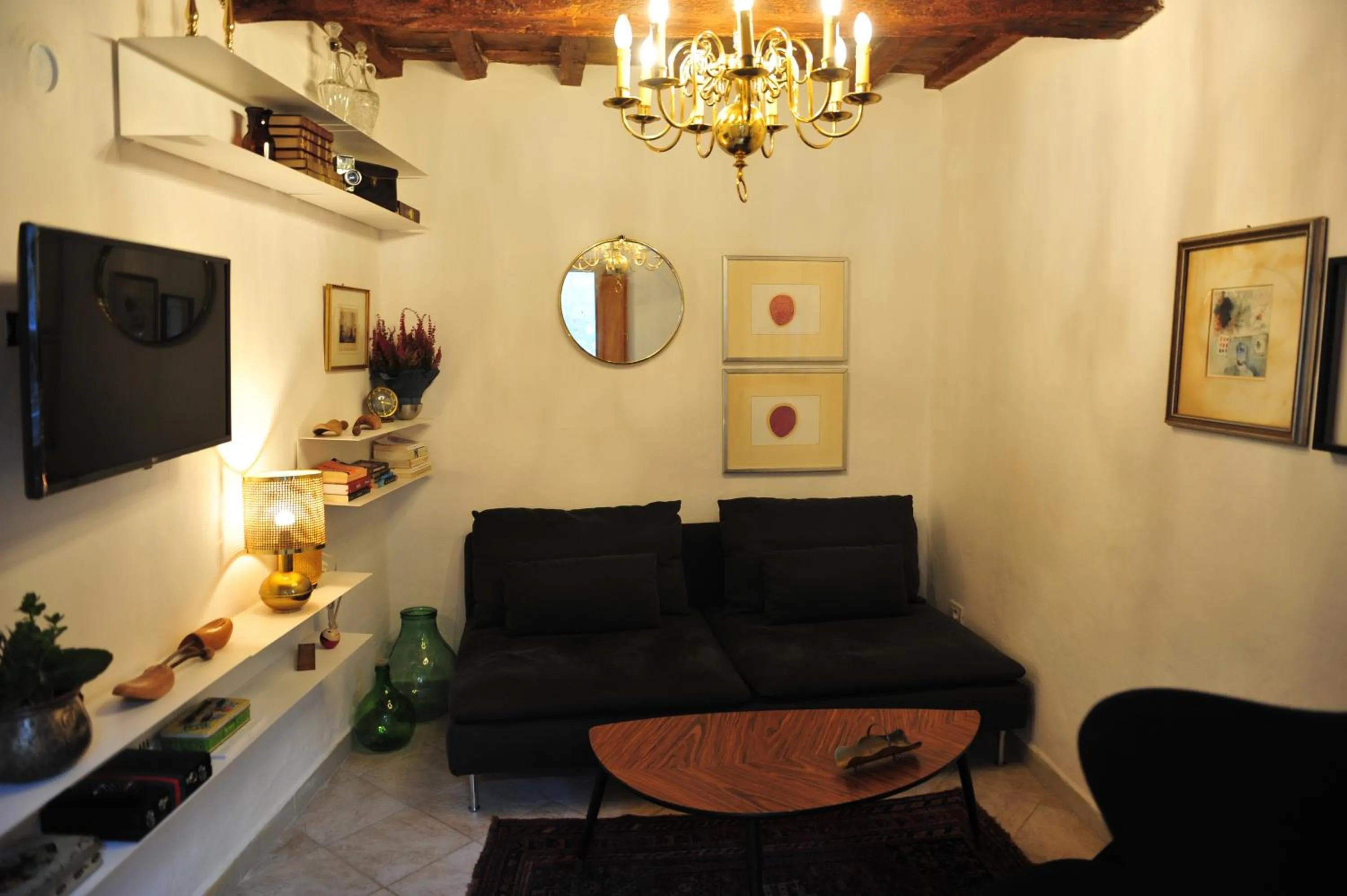 Seating area in Casa Messi