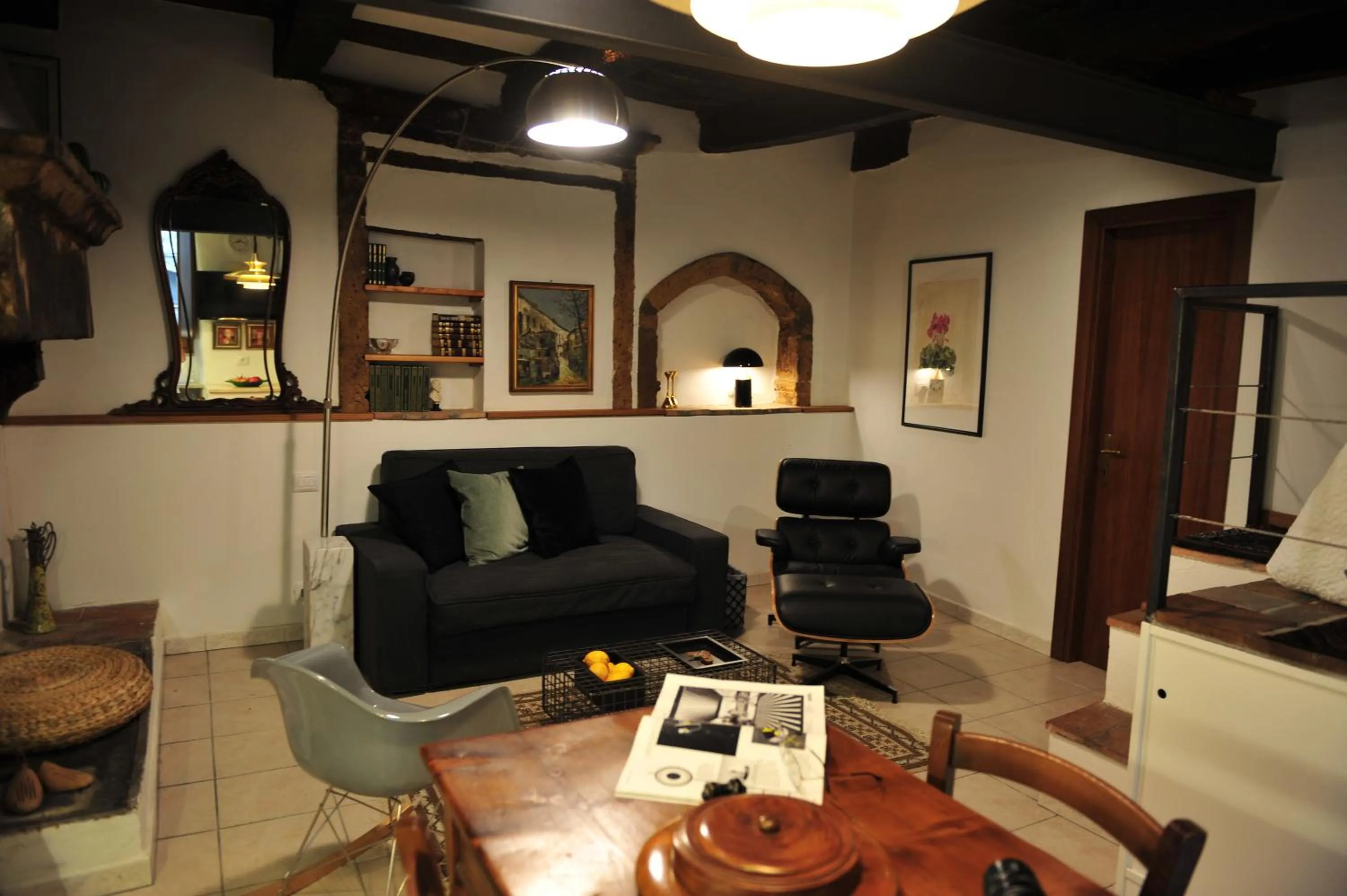 Seating area in Casa Messi