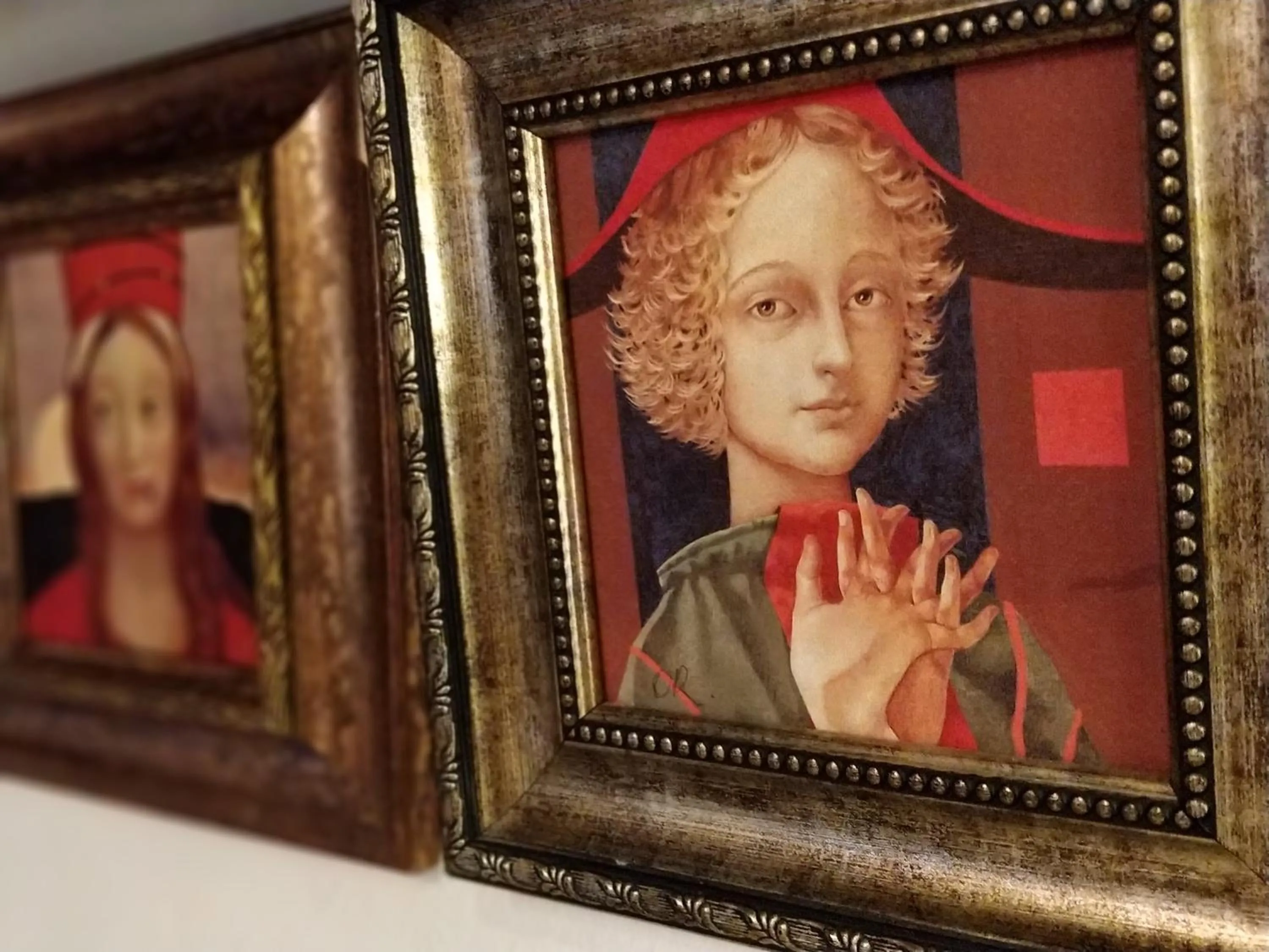 Decorative detail in Casa Messi