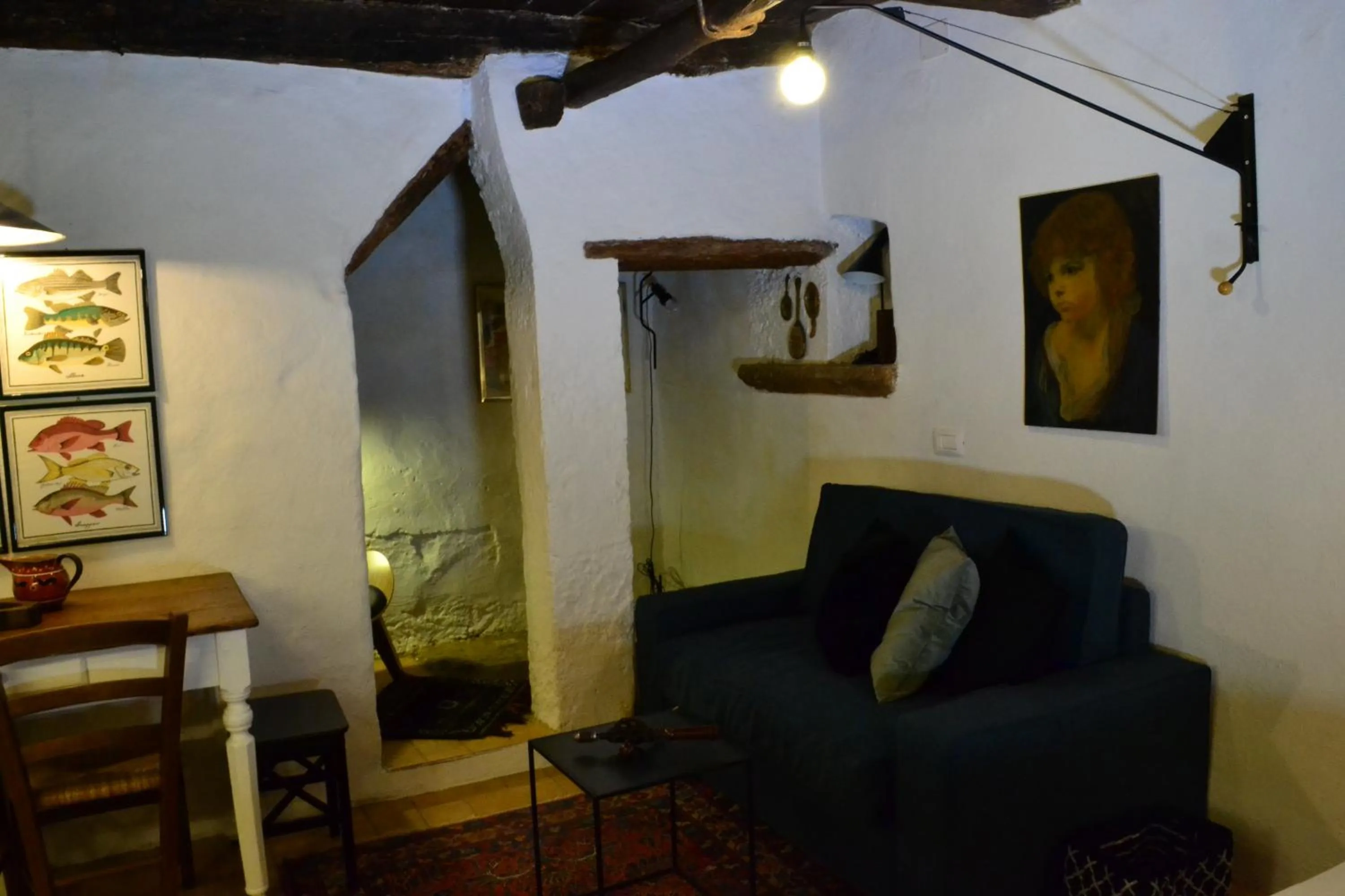 Seating area in Casa Messi