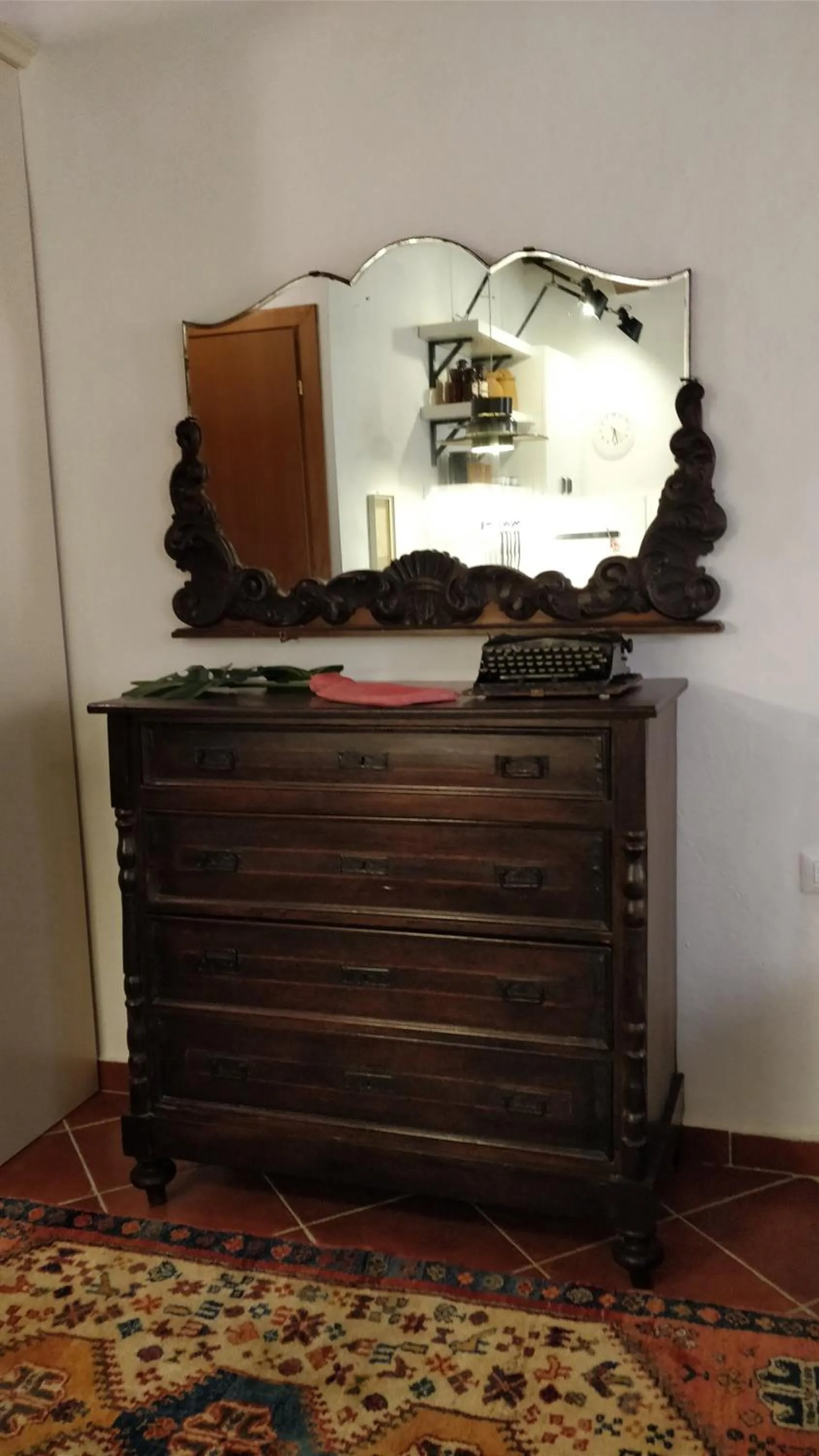 Decorative detail in Casa Messi