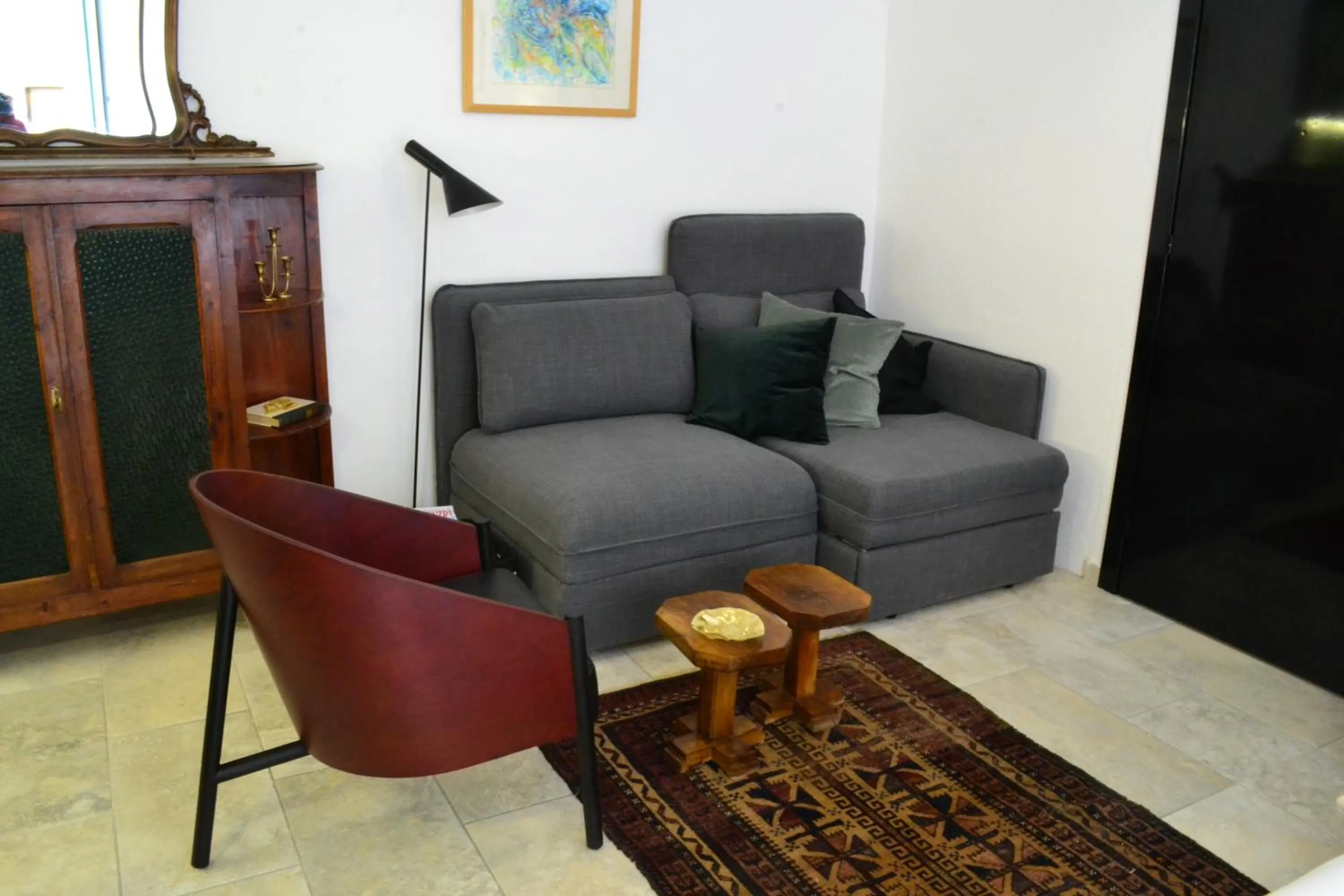 Decorative detail in Casa Messi