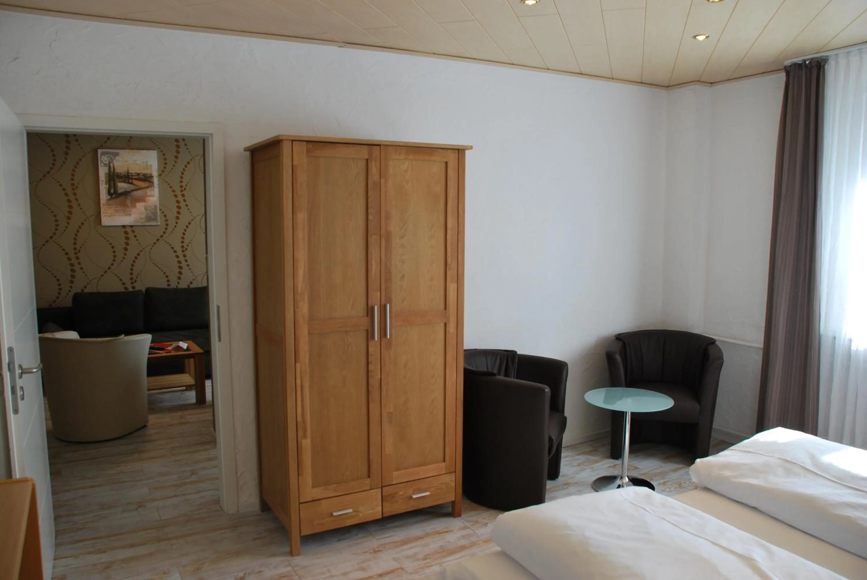 Seating area, Bed in Sonneneck