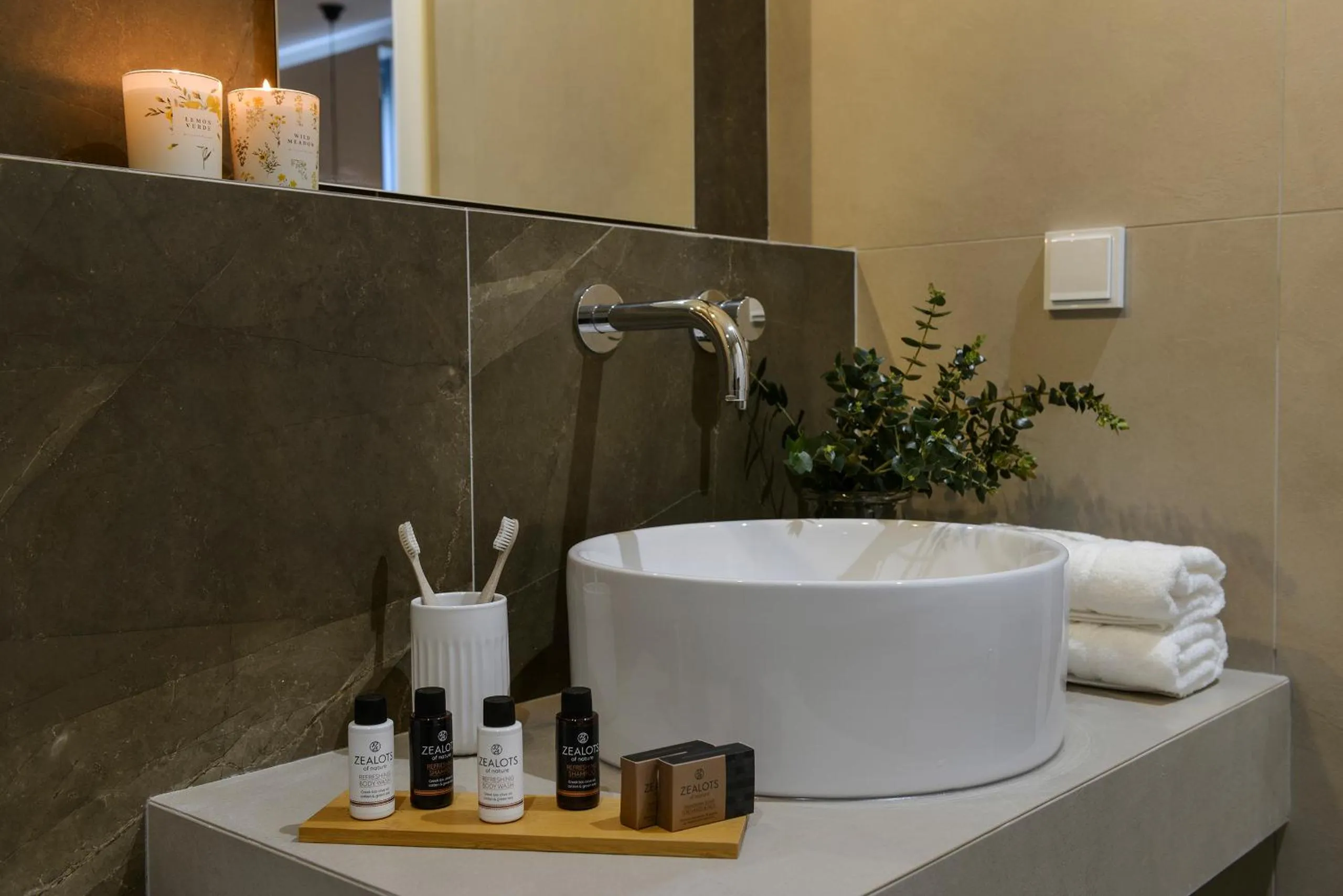 Bathroom in MARAVILLA SUITES