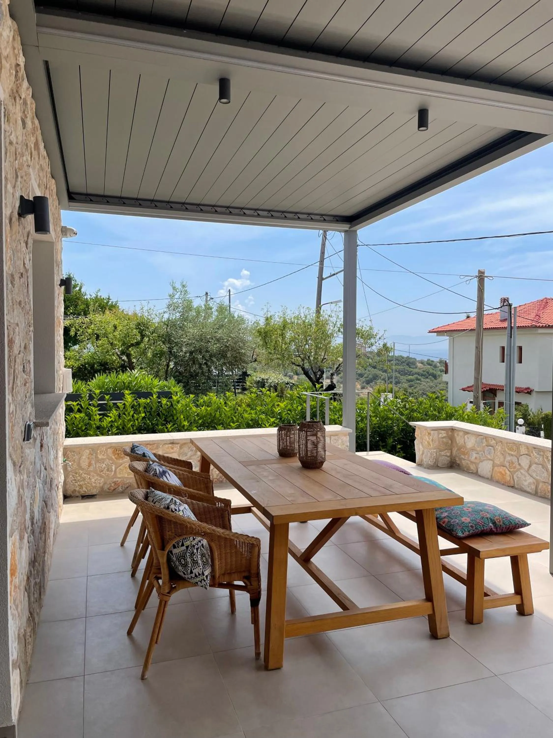 Patio in MARAVILLA SUITES