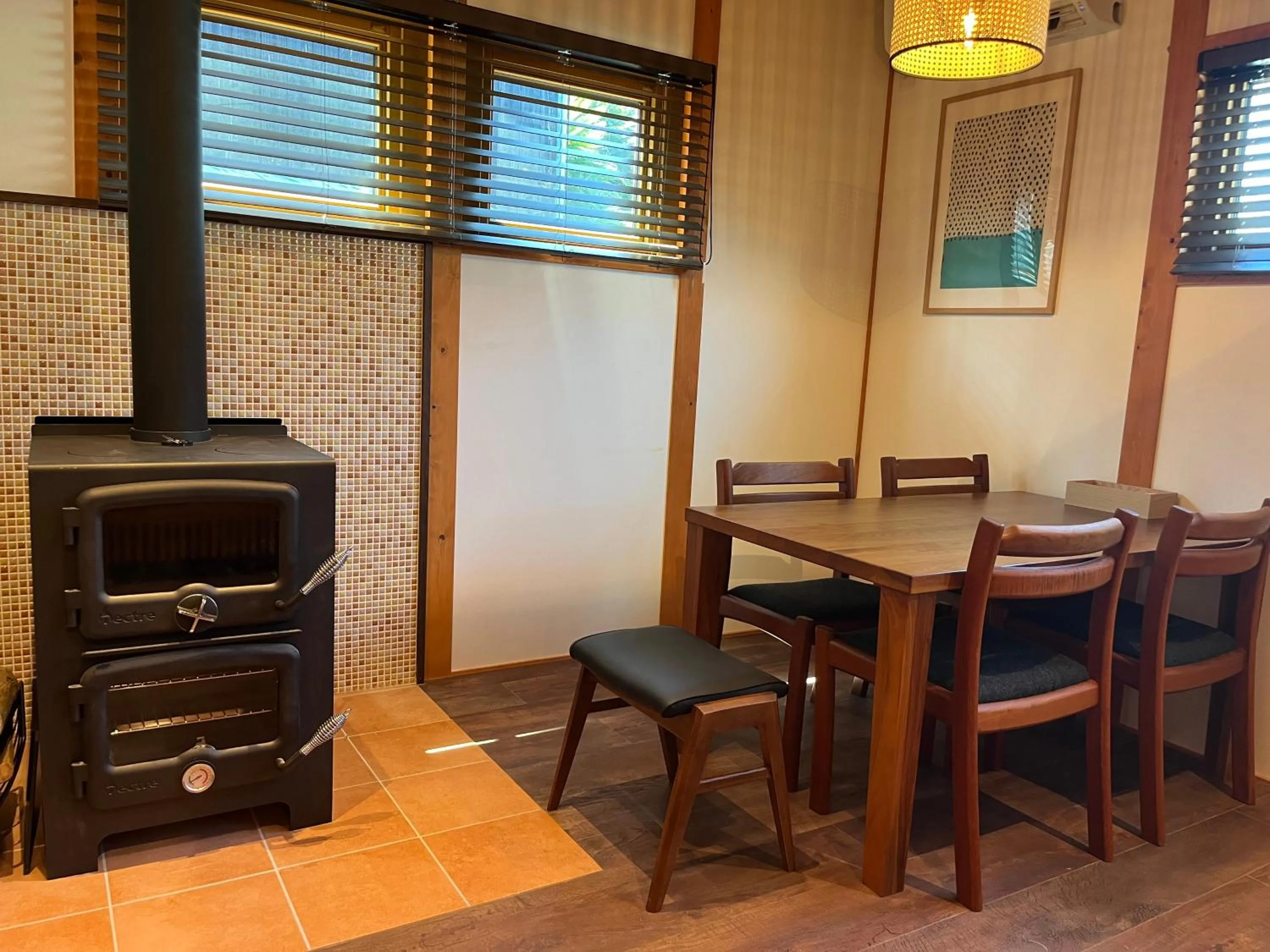 Living room in Quaint House Naoshima