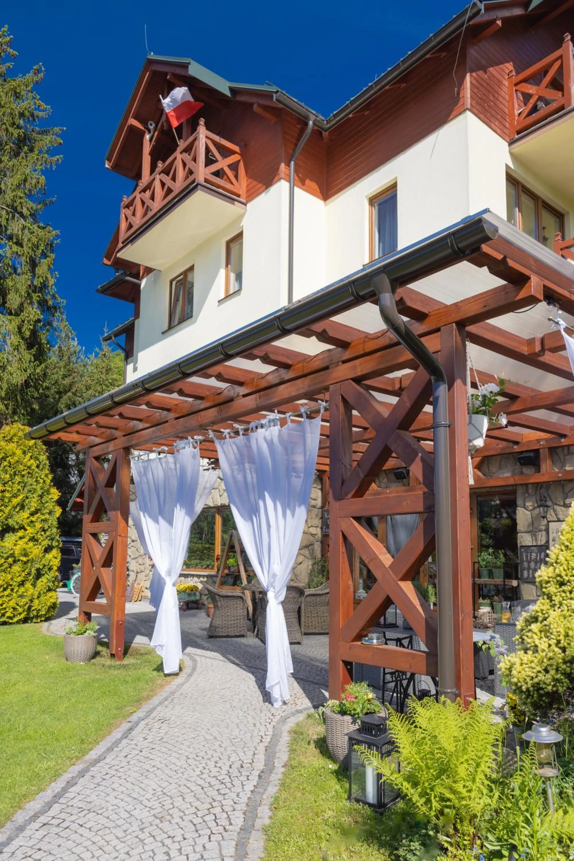 Property building in Willa Trela