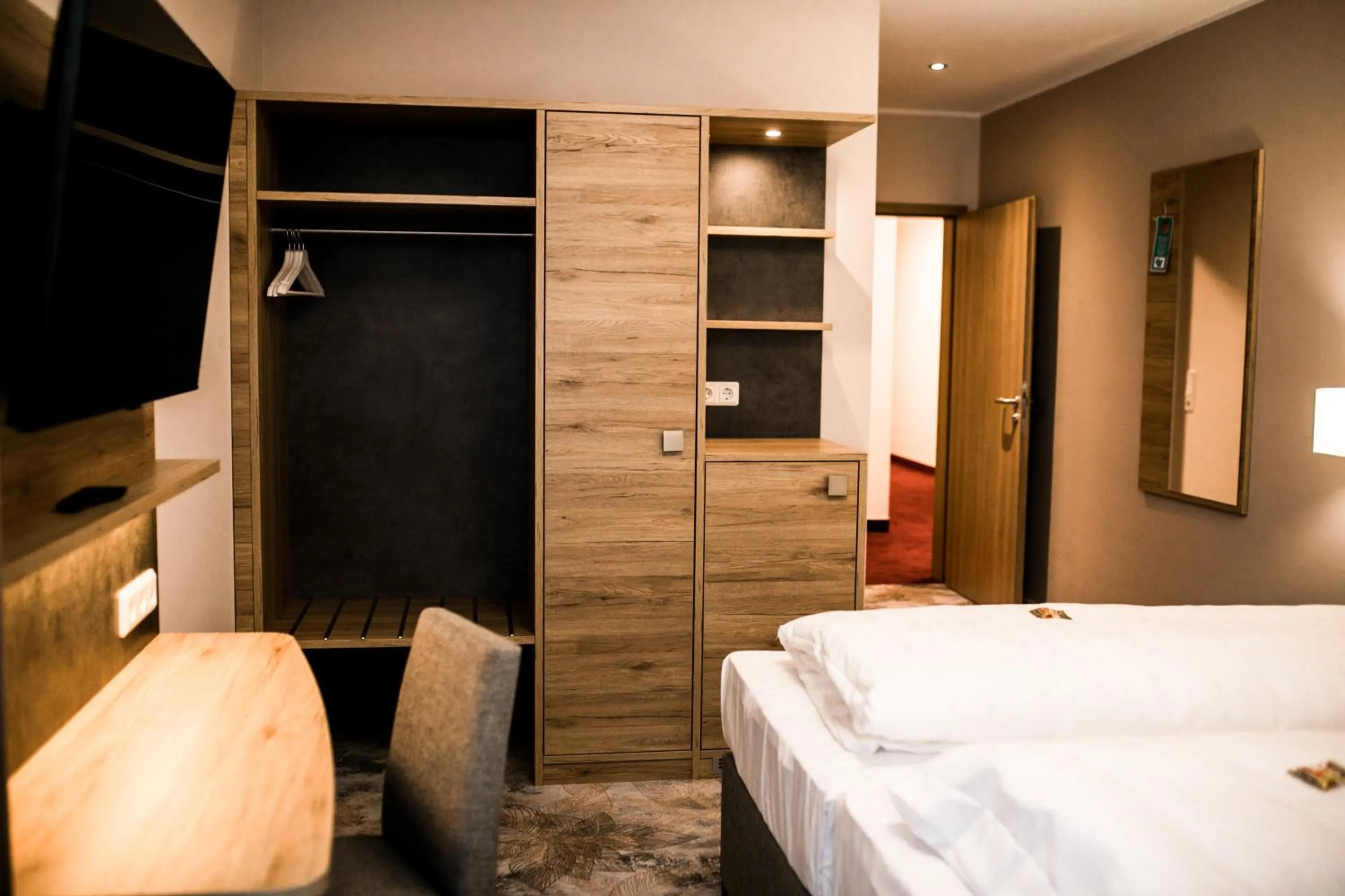 TV and multimedia, Bed in Wiechmanns Weserhotel