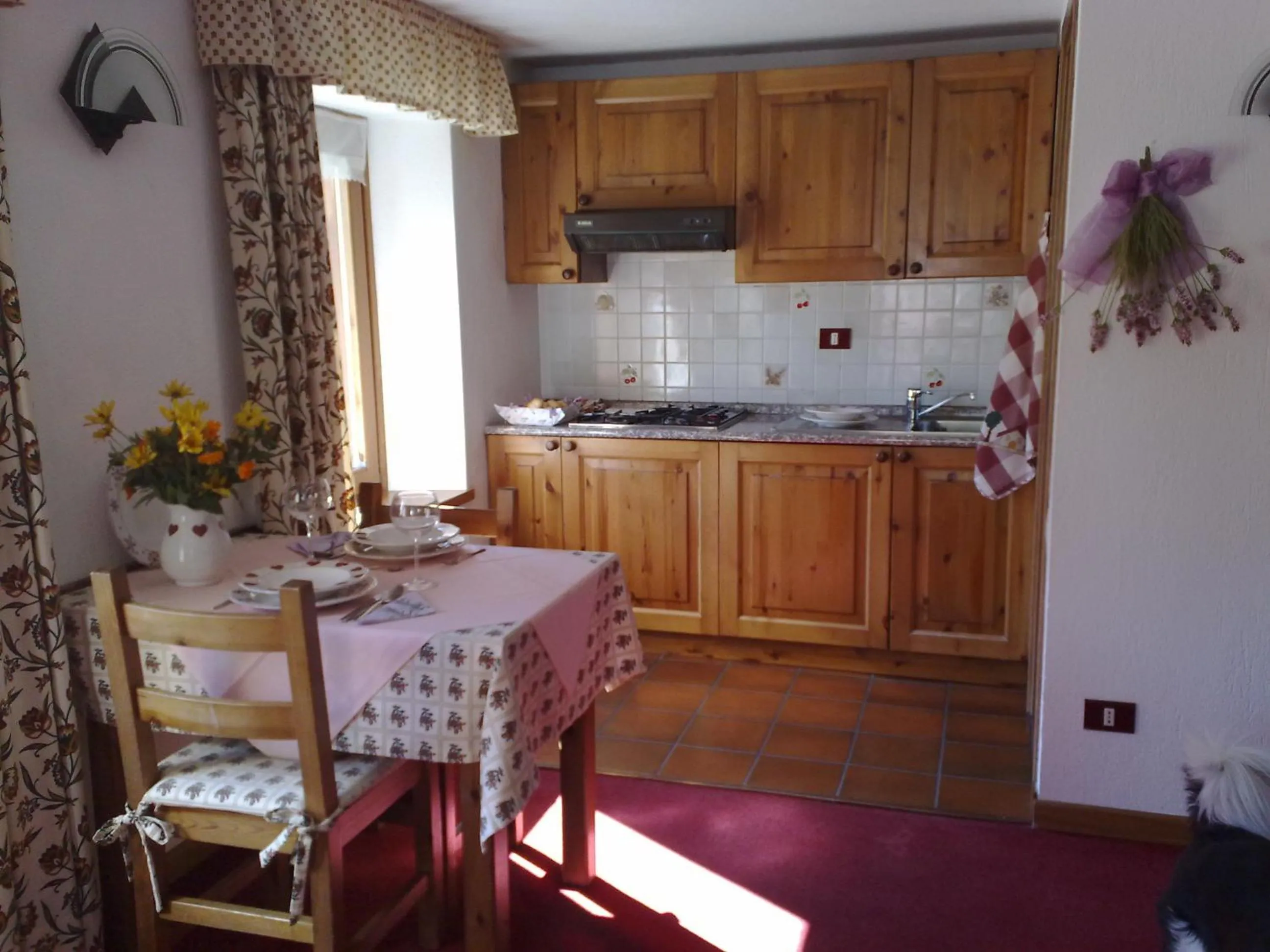 Dining area in Residence Pavou