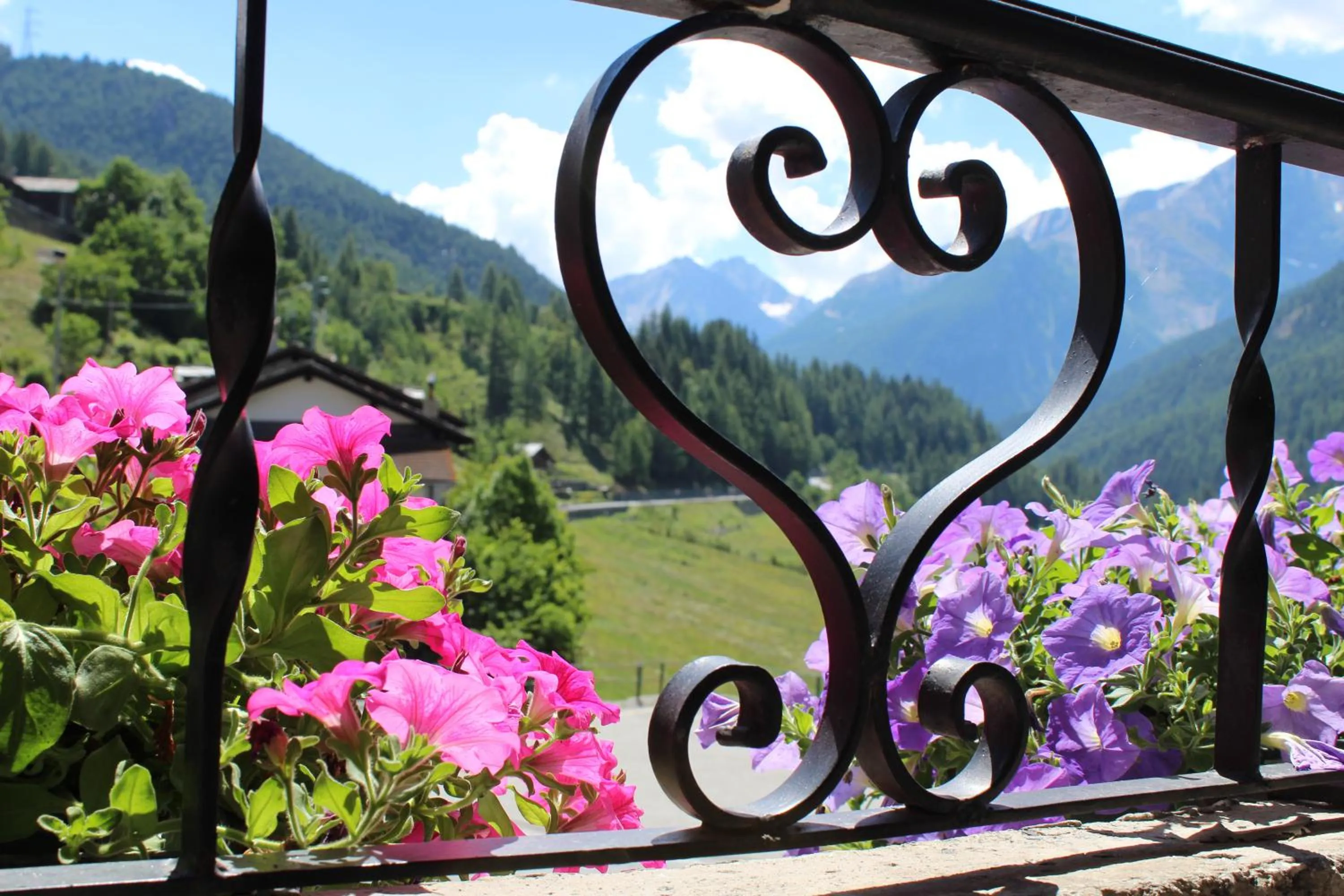 Mountain view in Residence Pavou