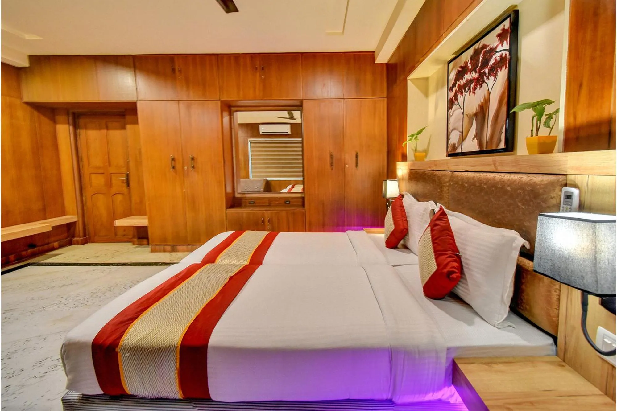 Bedroom, Bed in FabHotel Nestlay Rooms Airport - Nr Chennai International Airport