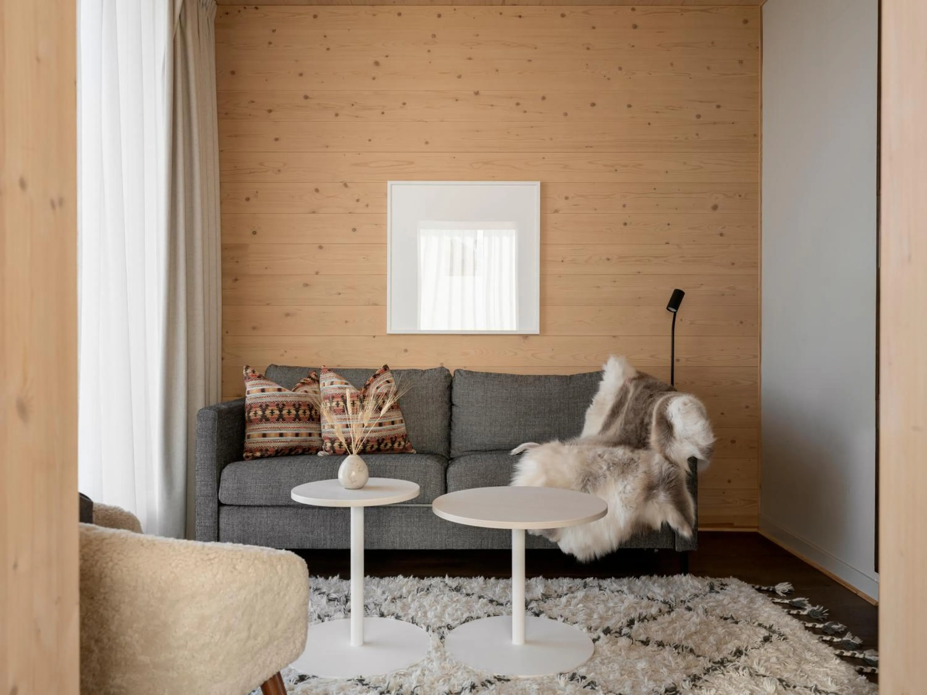 Seating area in The Wood Hotel by Elite