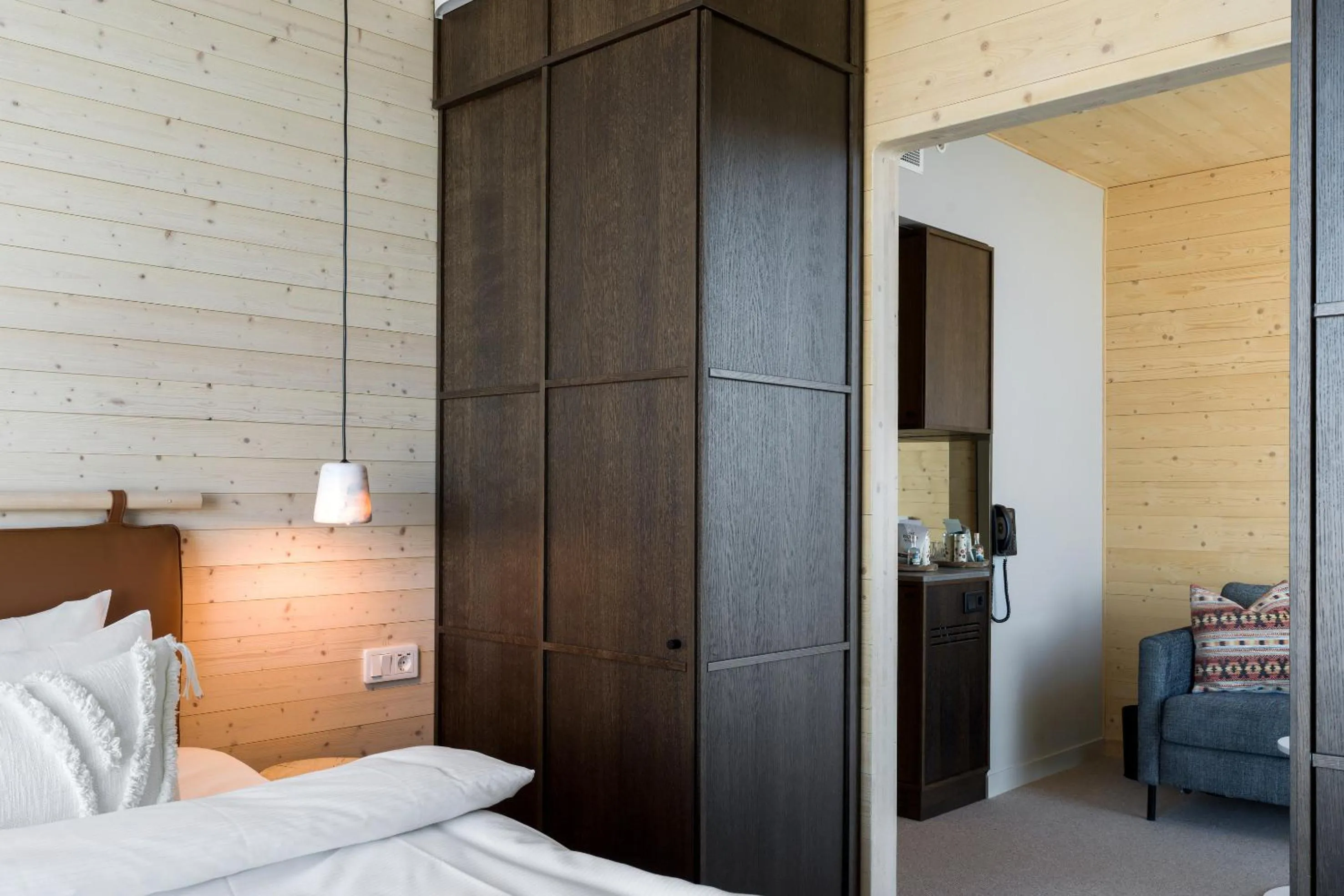 Property building, Bed in The Wood Hotel by Elite