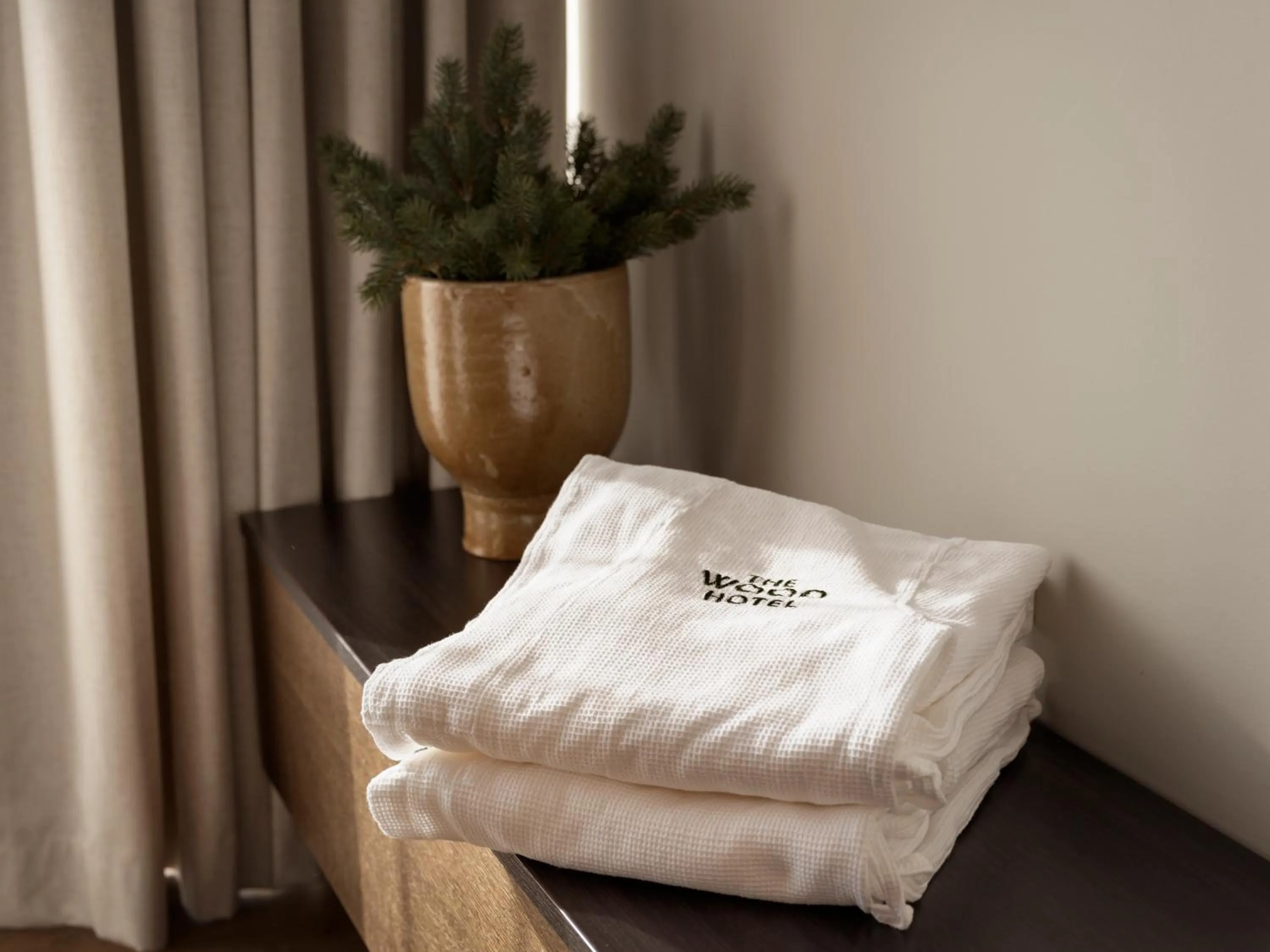 Bedroom, Bed in The Wood Hotel by Elite