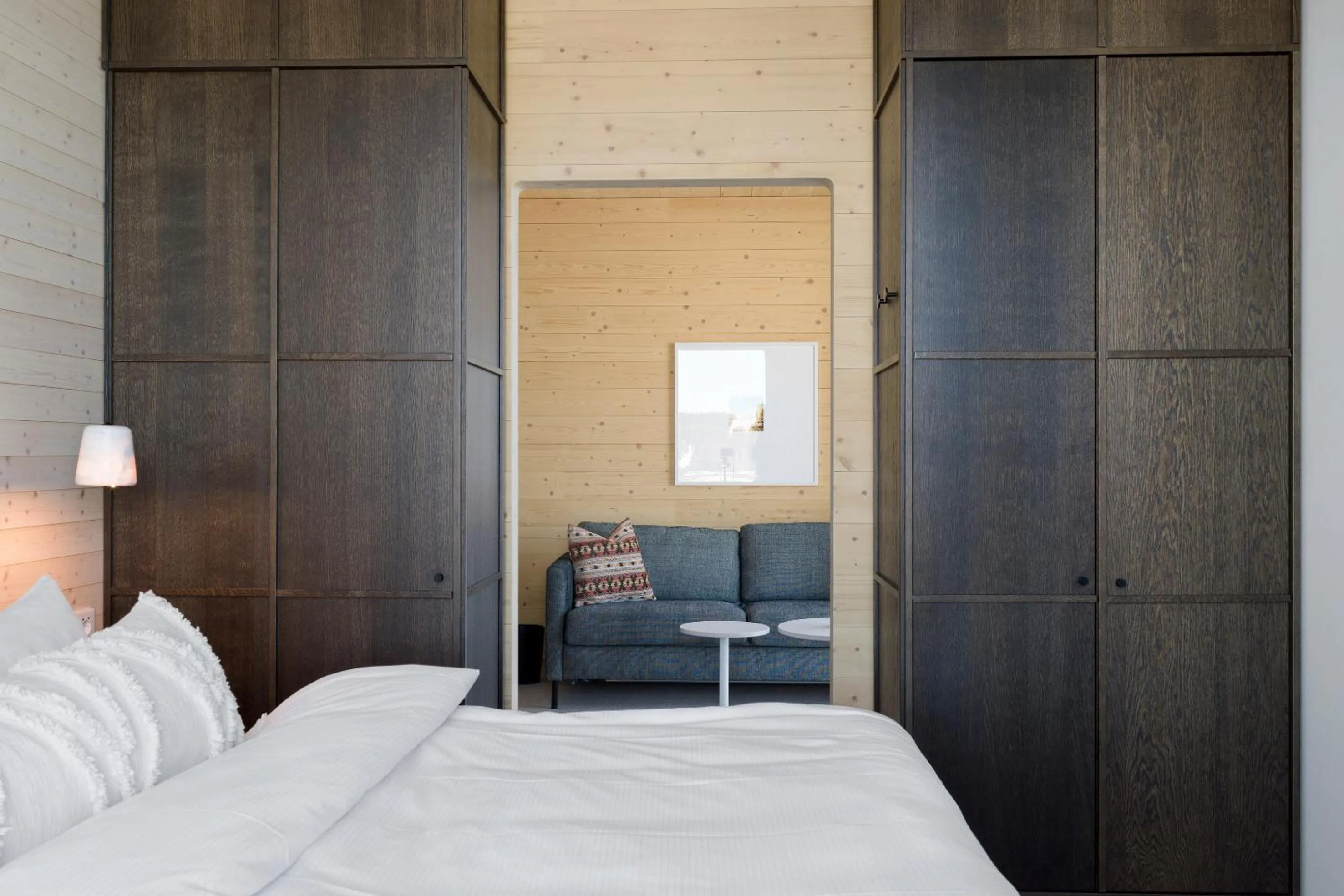 Bed in The Wood Hotel by Elite