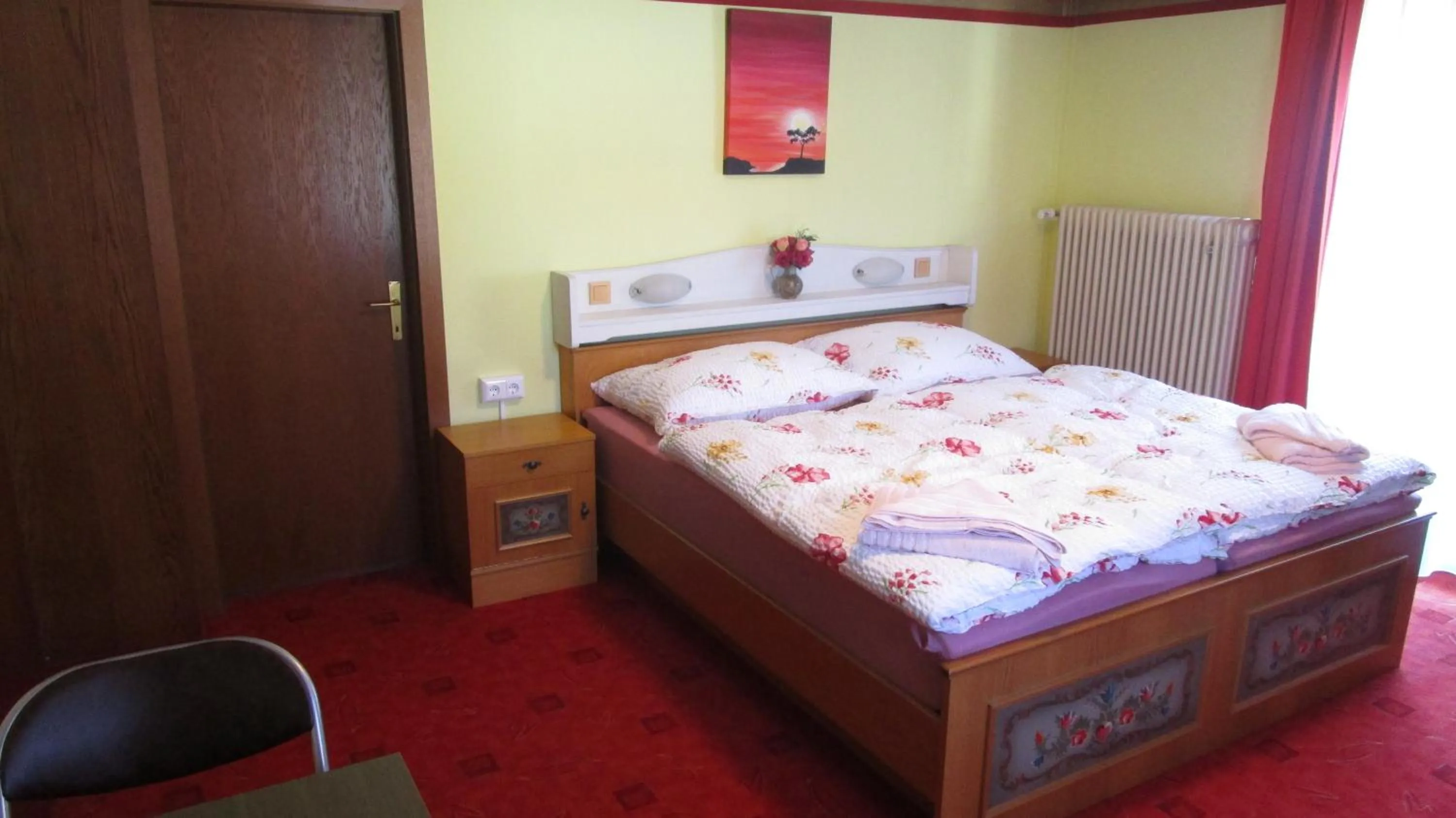 Bedroom, Bed in Haus Elena