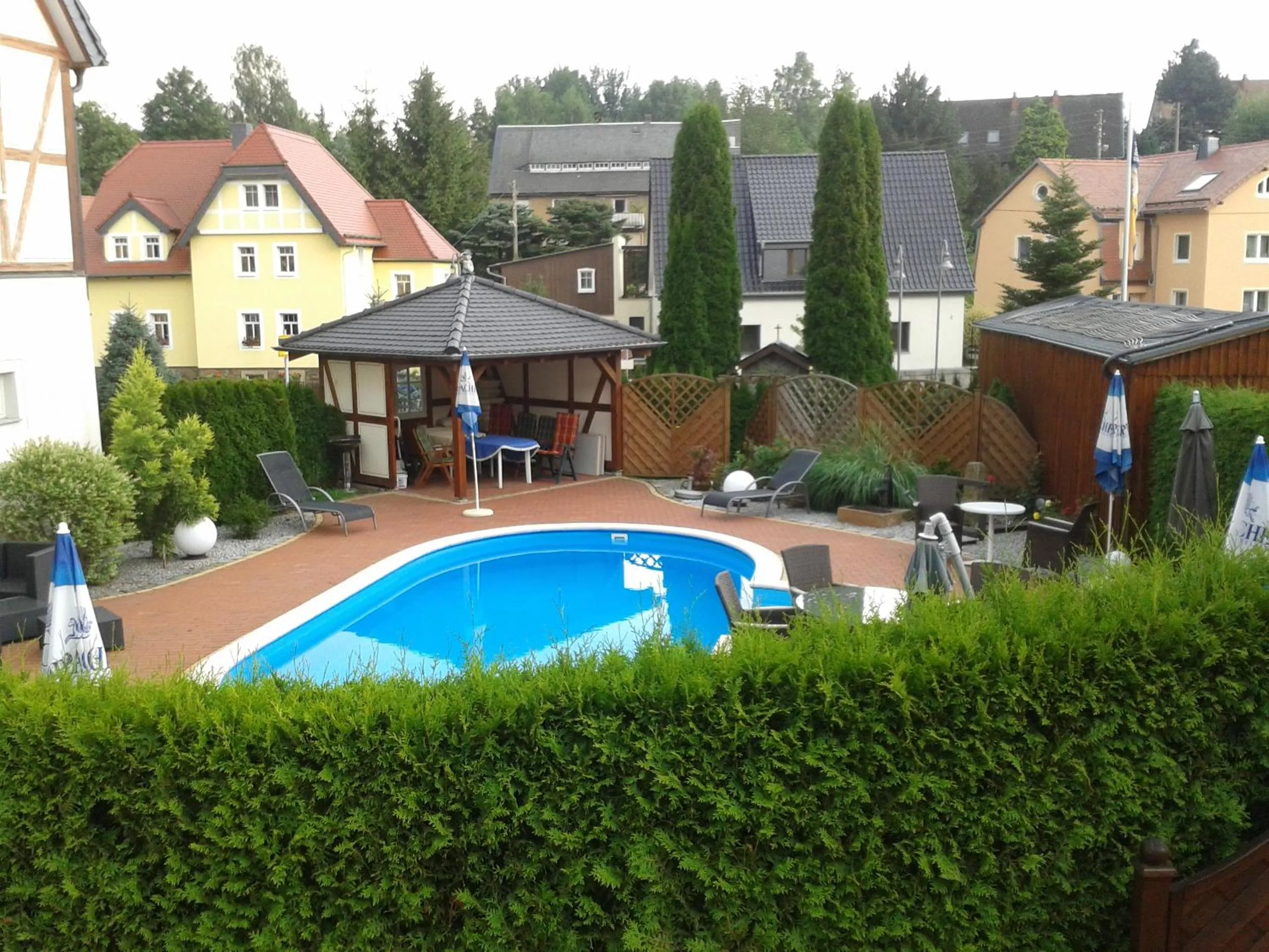 Swimming pool in Landhotel Thürmchen
