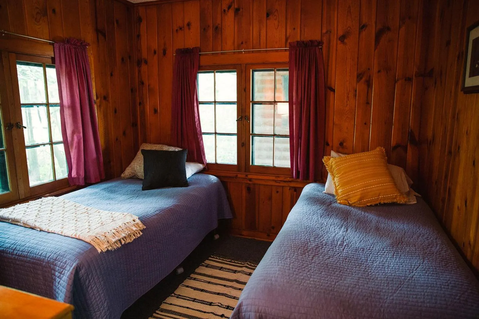 Bed in Riverside Point Resort