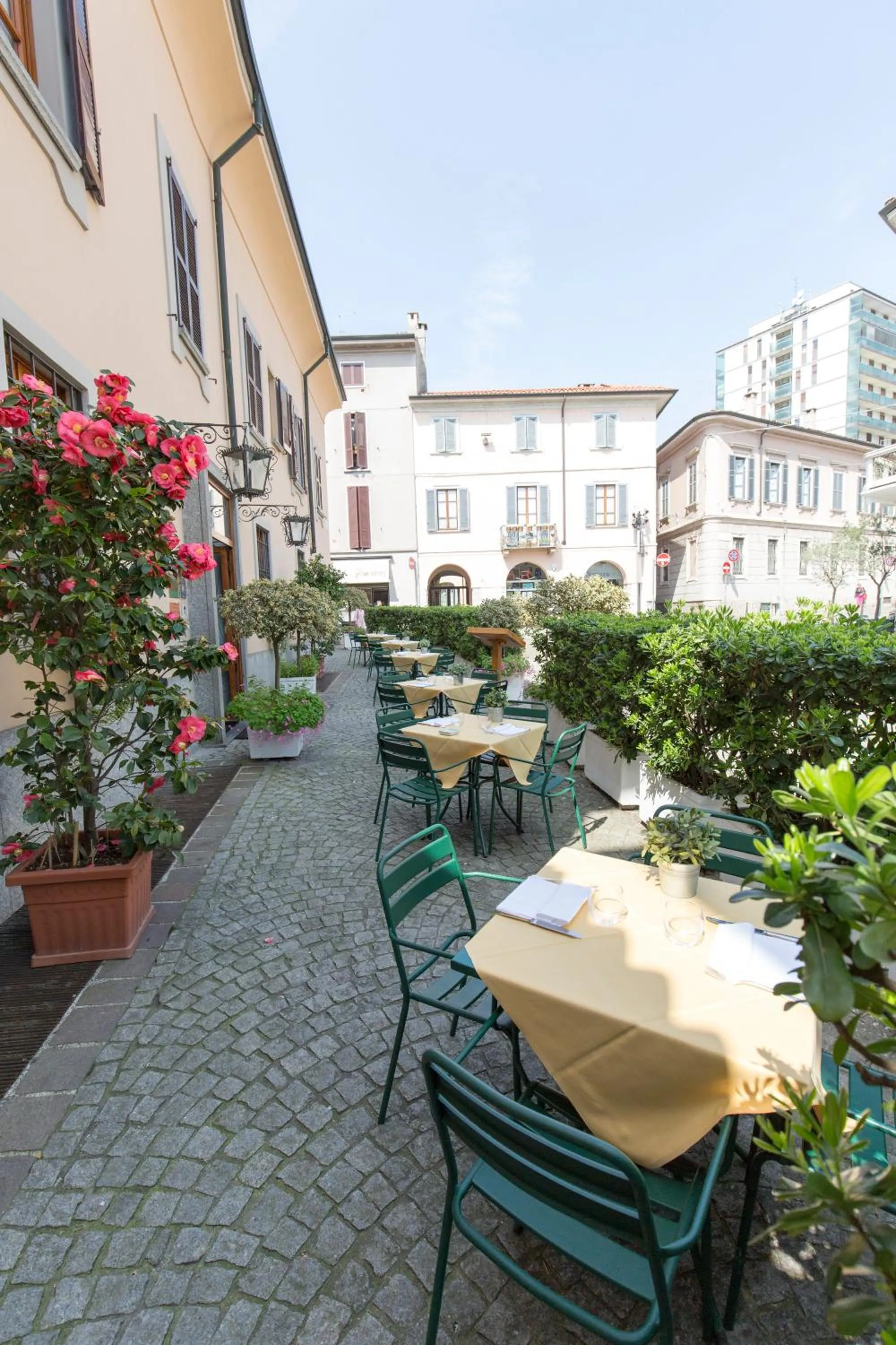 Patio in Antica Trattoria dell'Uva