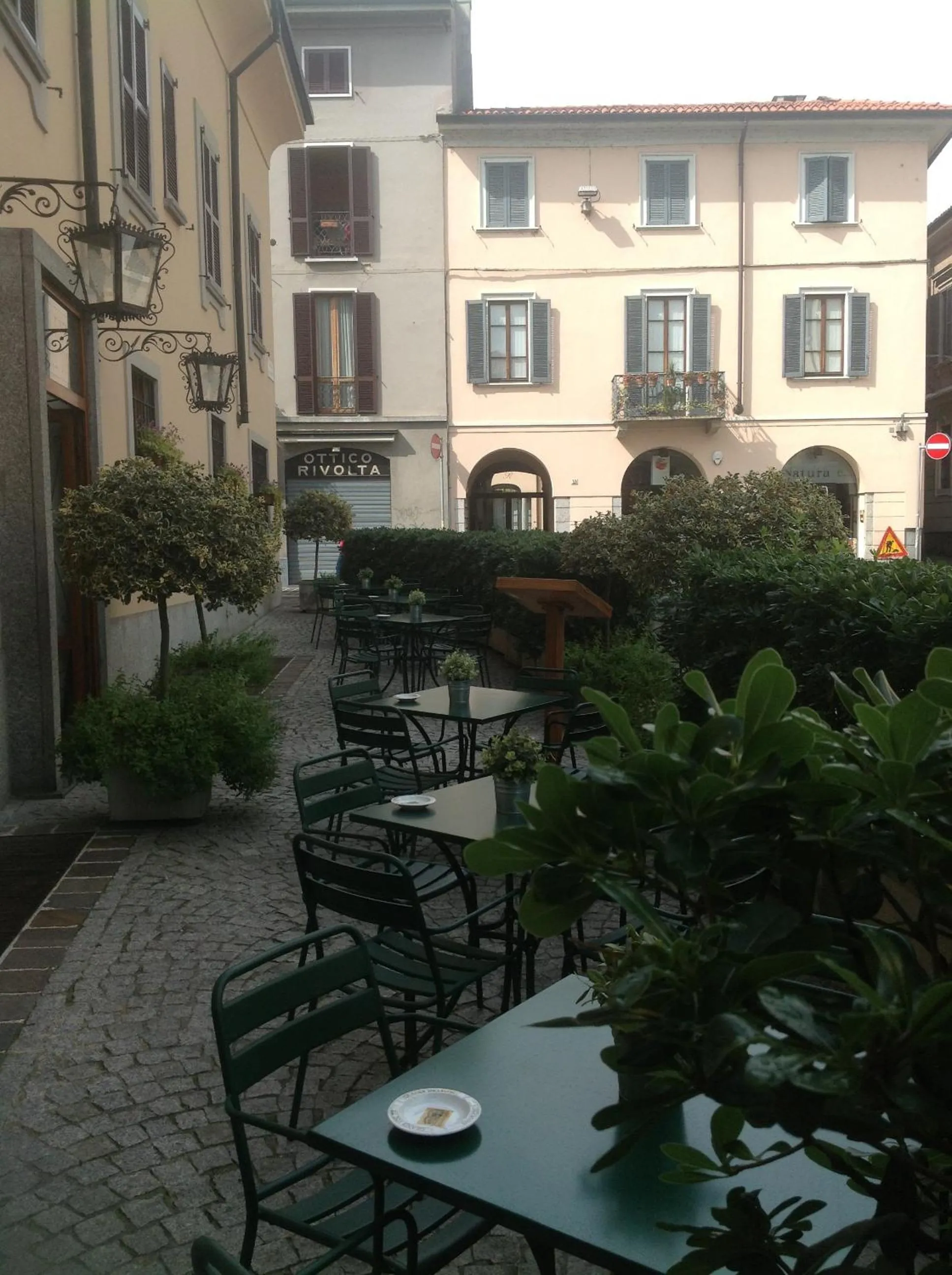 Patio in Antica Trattoria dell'Uva