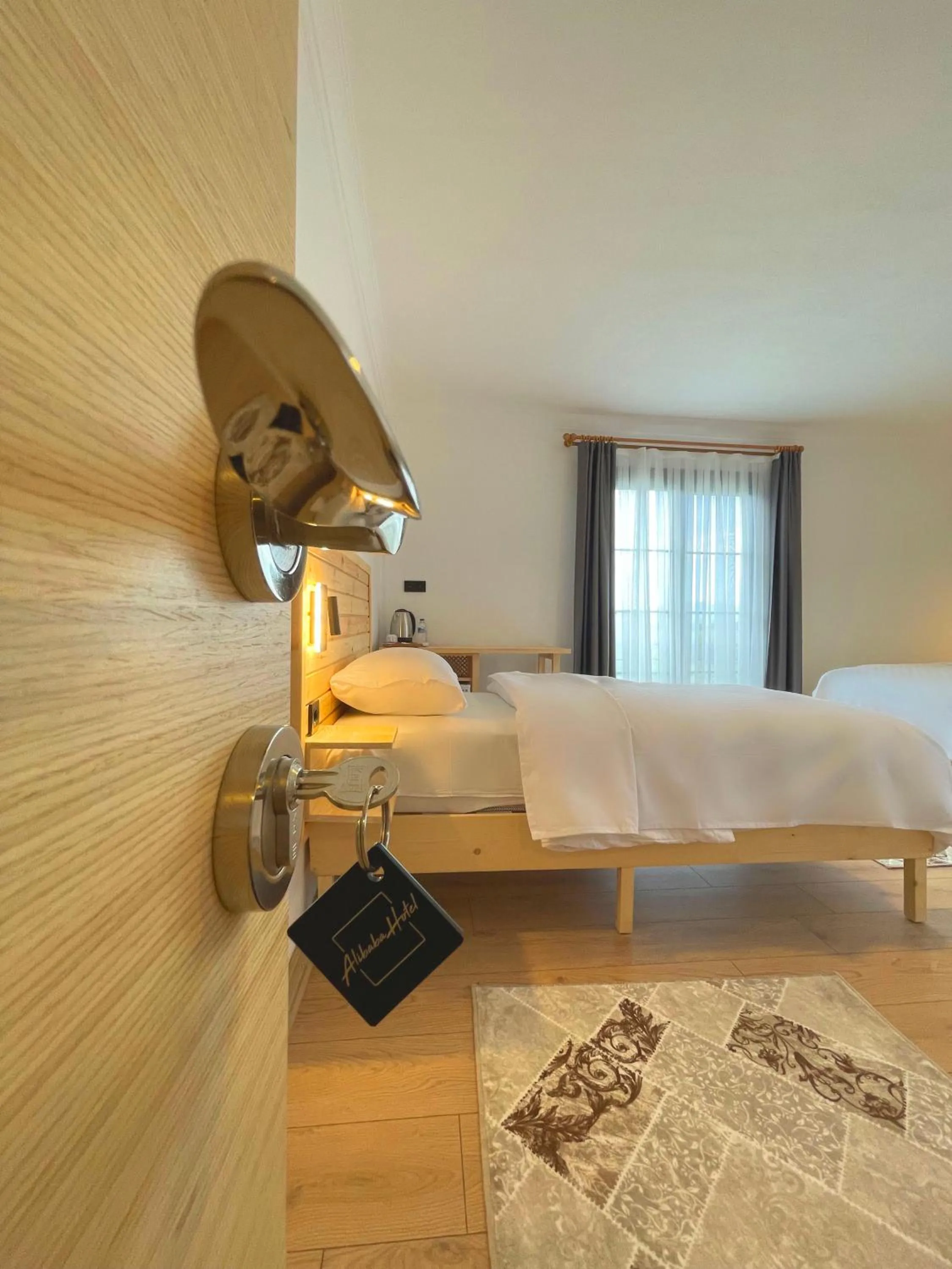 Bed in Dalaman Airport AliBaba Hotel