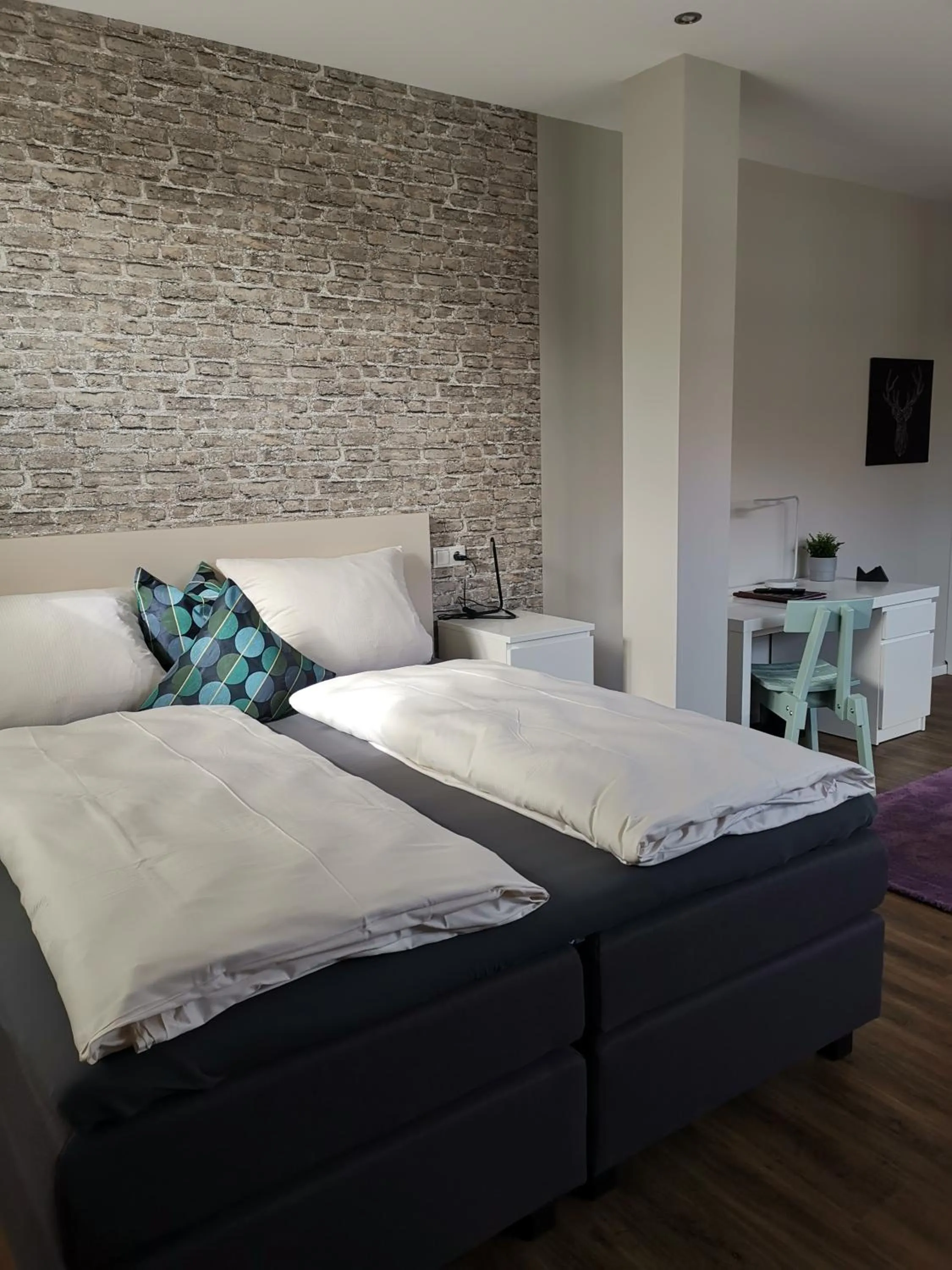 Photo of the whole room, Bed in Hotel-Hofbräu am Stadtring