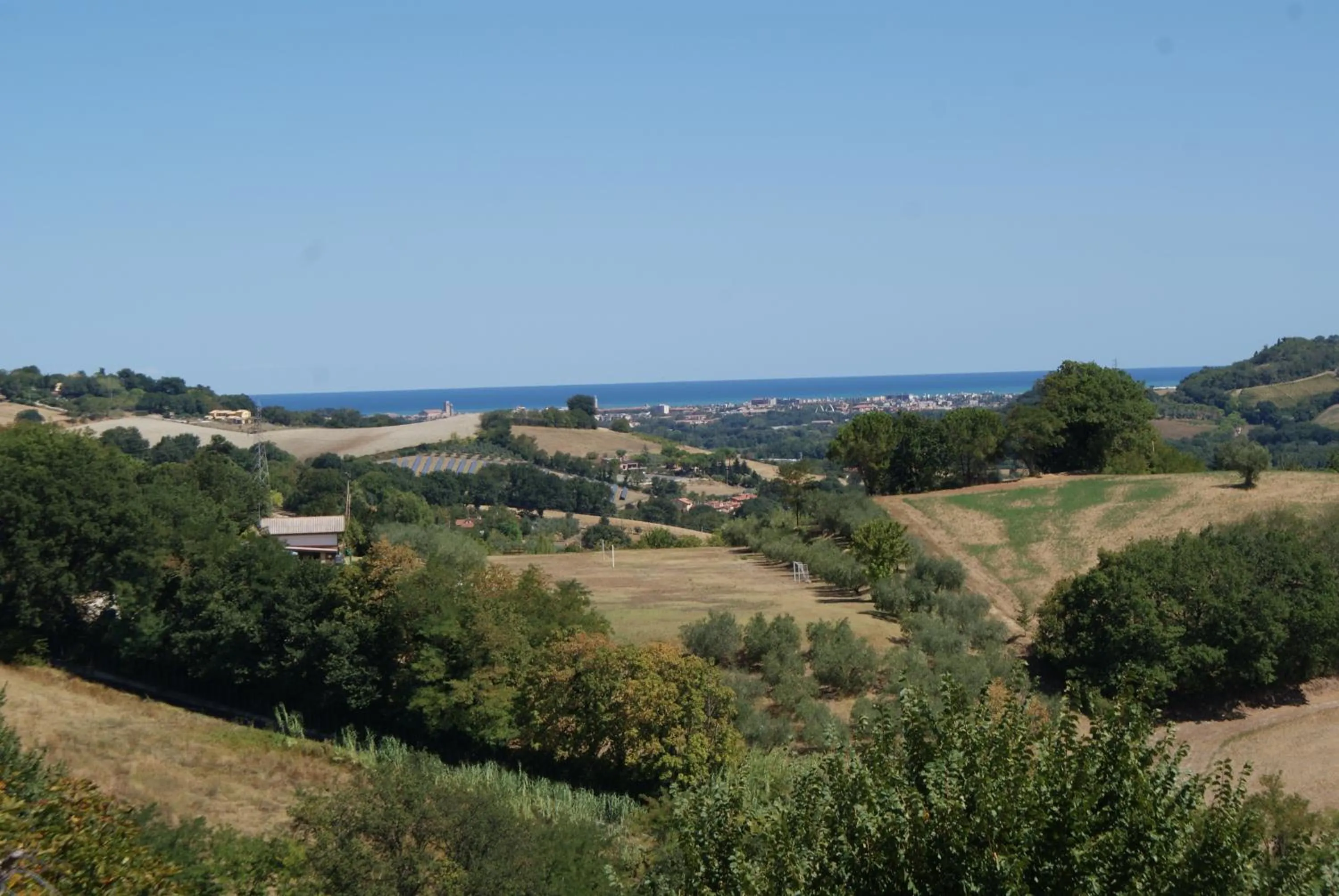 Sea view in B&B Salvarosa