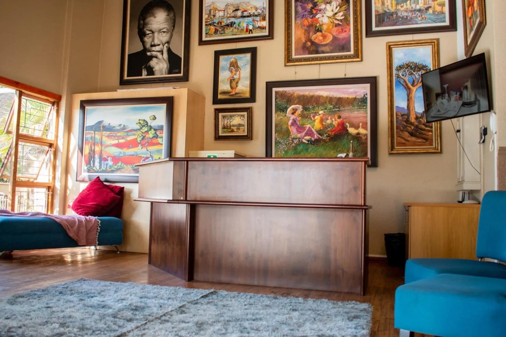 Lobby or reception in Balmoral Lodge