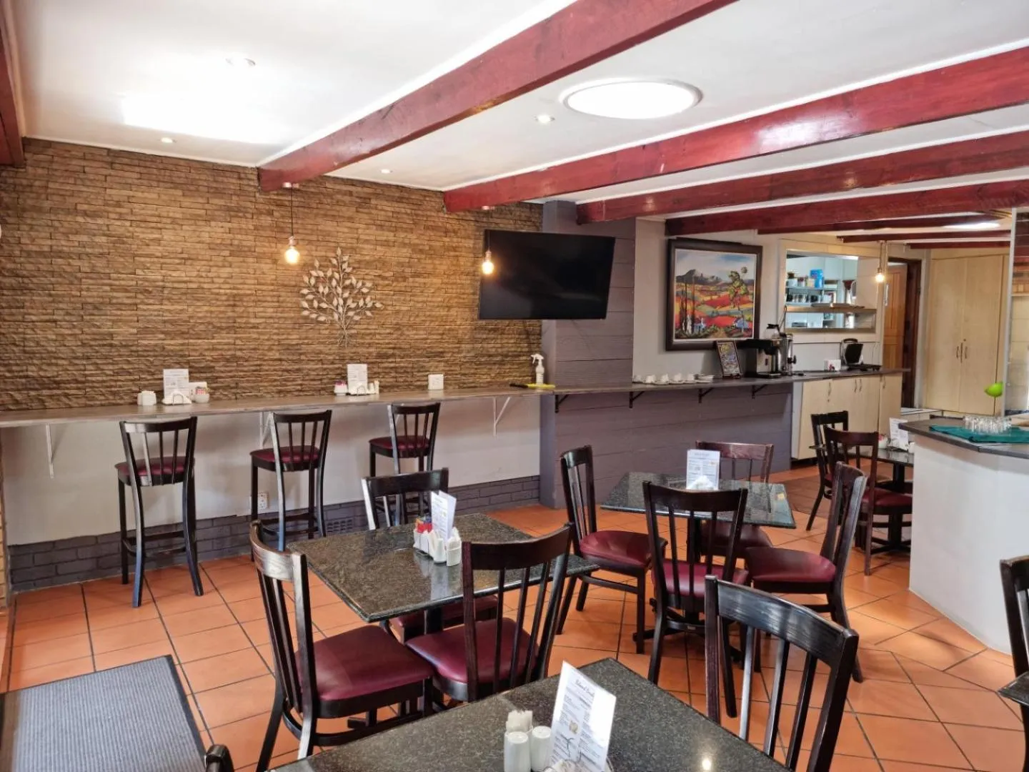 Dining area in Balmoral Lodge