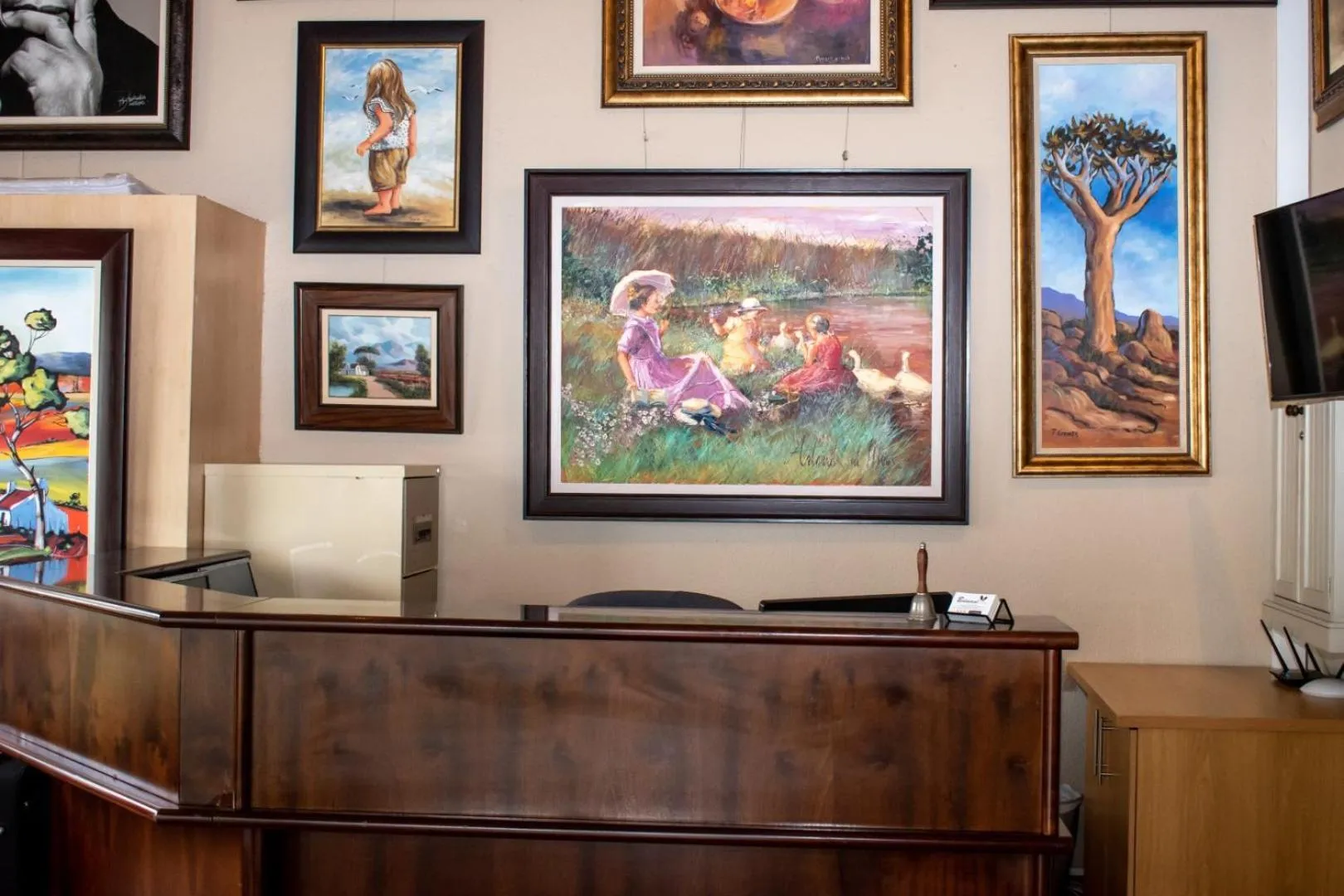 Lobby or reception in Balmoral Lodge