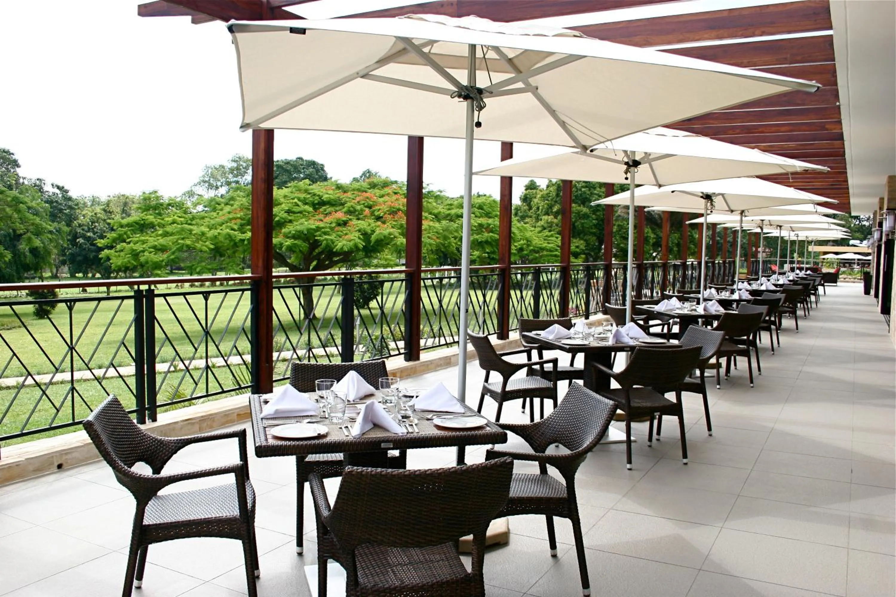 Balcony/Terrace in Mount Meru Hotel